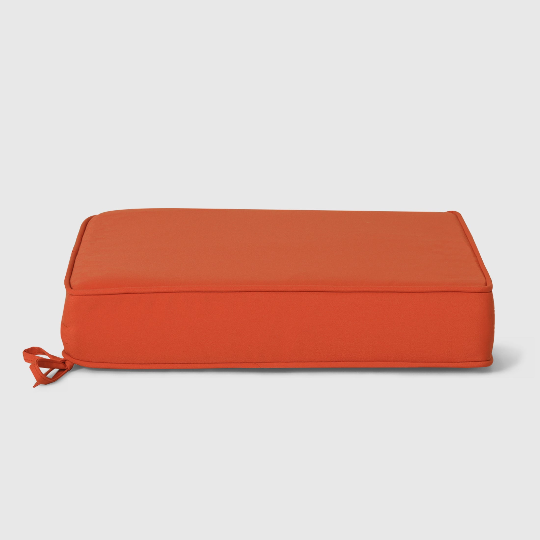 Harmony Outdoor Patio Furniture Seat Chair Square Cushions with Piping. Set of 2, 20" x 19"