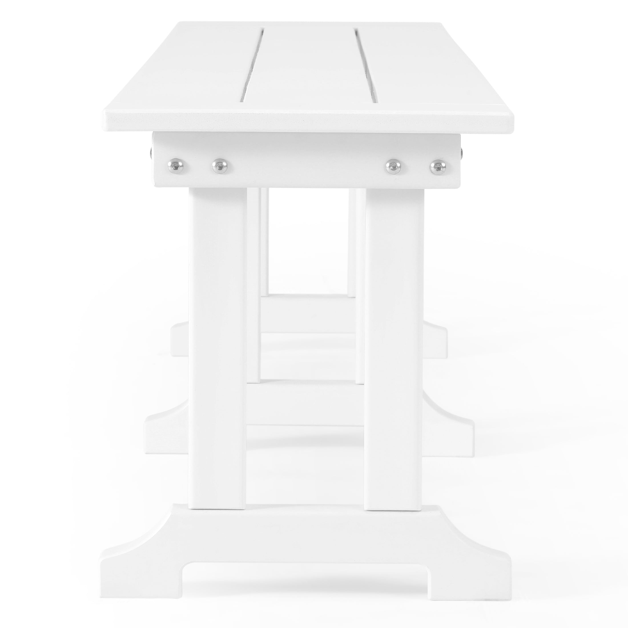 Paradise 65" Outdoor Patio Trestle Dining Bench