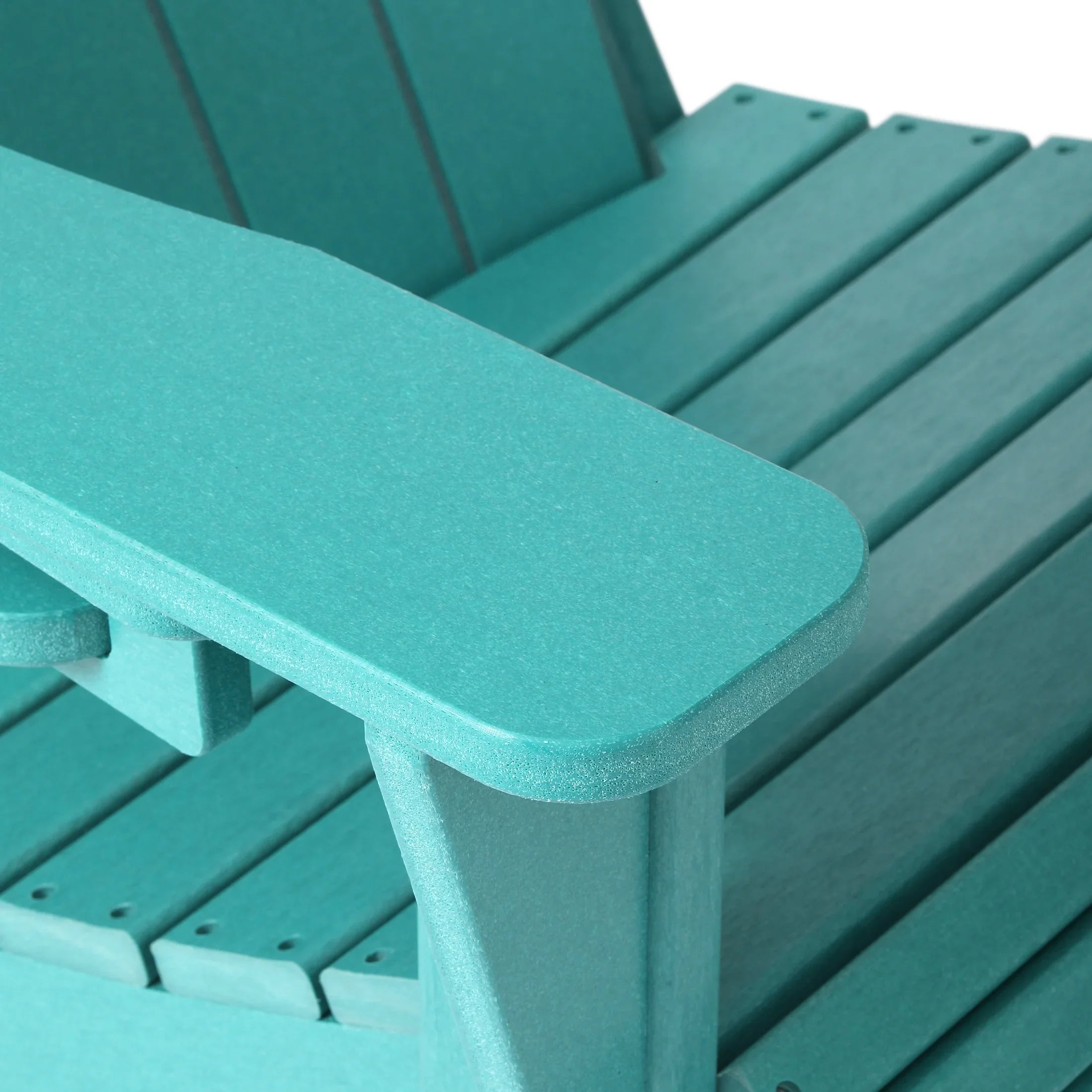 Lakeview 4-Piece Adirondack Chairs with Cup Holders and Table Set