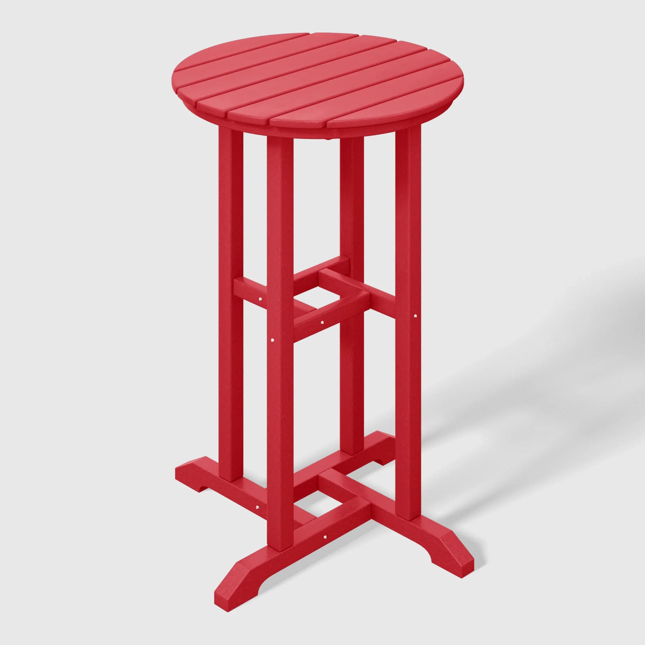 Paradise 37" Counter Height Round Outdoor Patio Bistro Bar Table