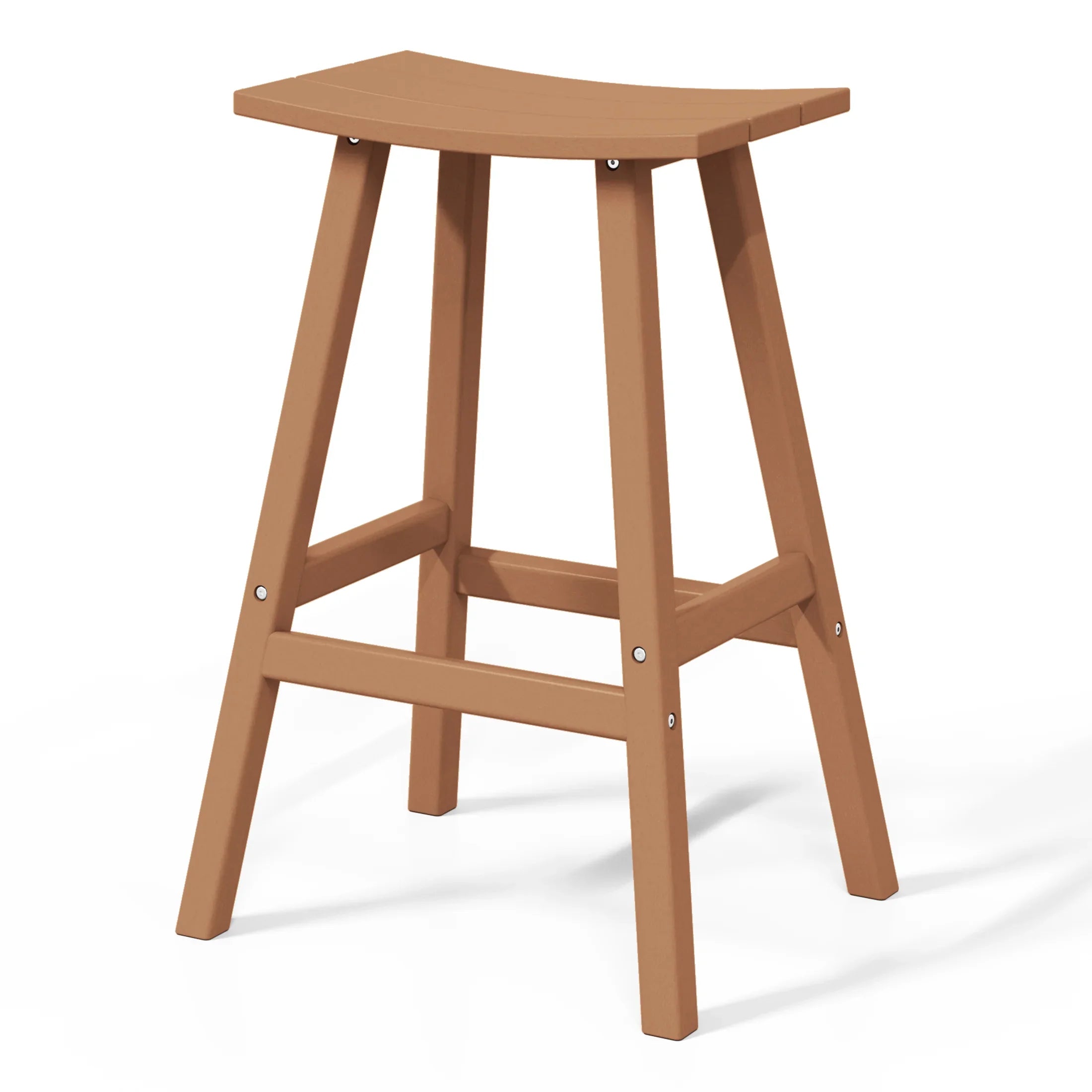 Paradise 2 piece set of 29" height Outdoor / Patio Saddle bar stools