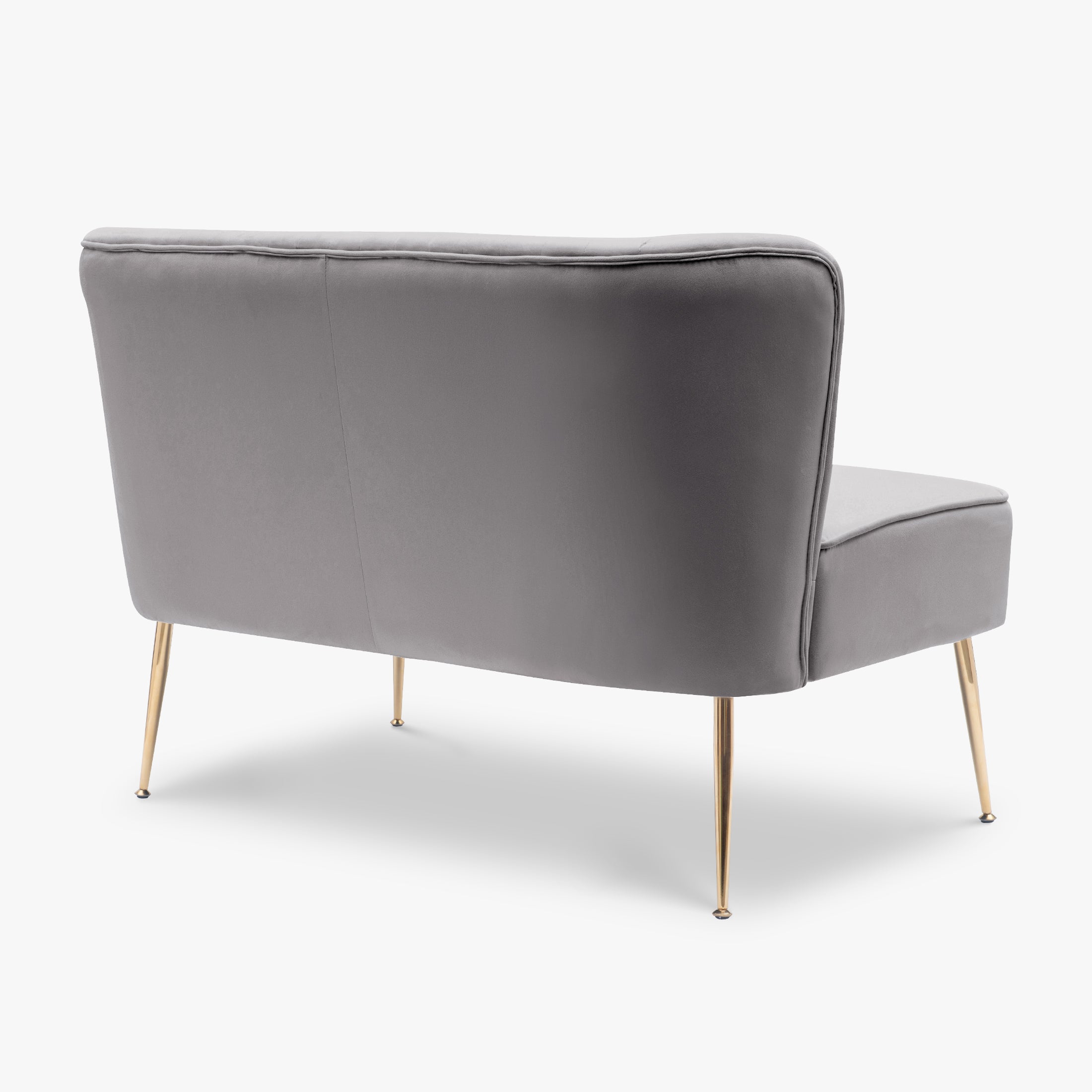 Alaia 46" Wide Upholstered Velvet Love Seat Sofa