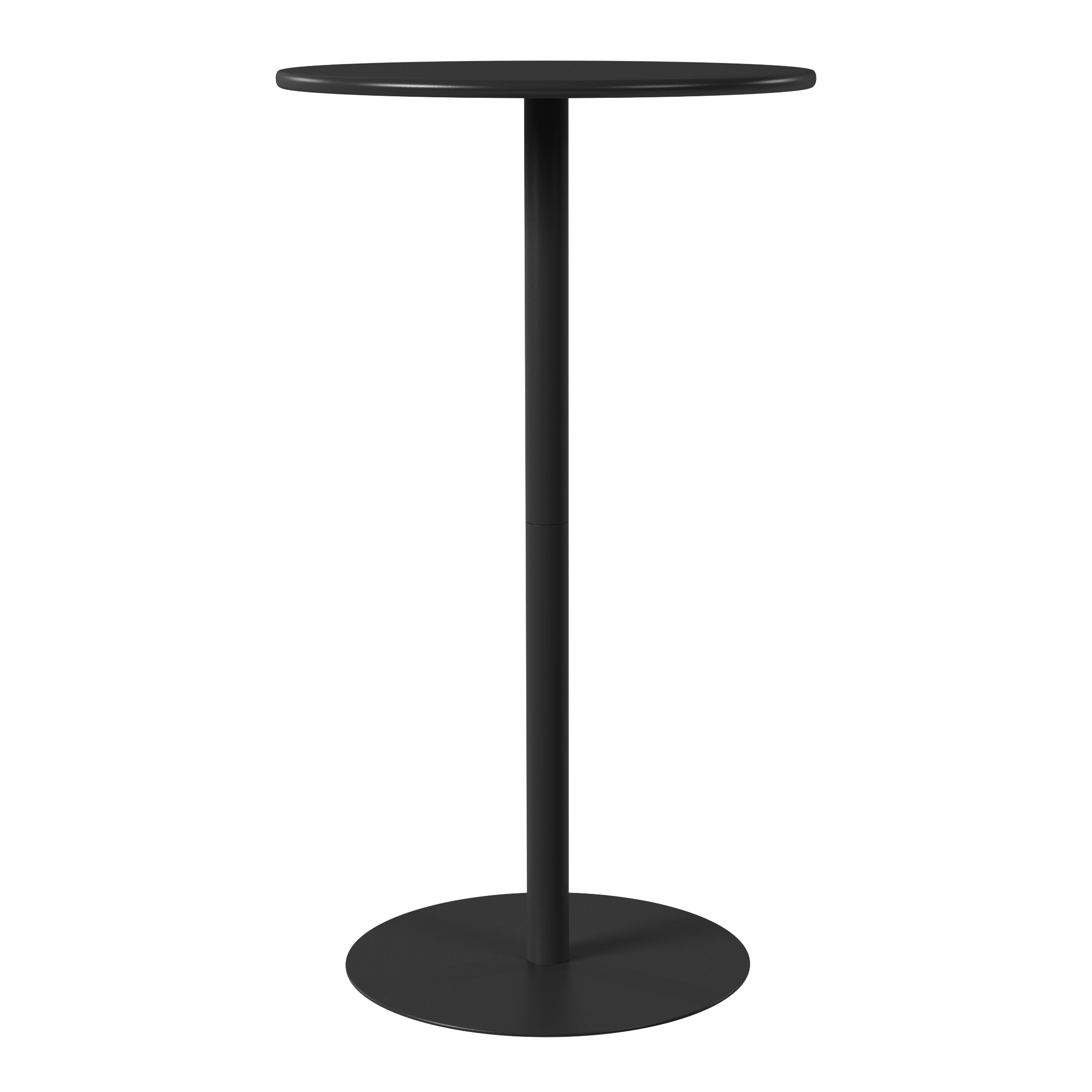Sunshine 41.25" Adjustable Metal Round Bar Height Table