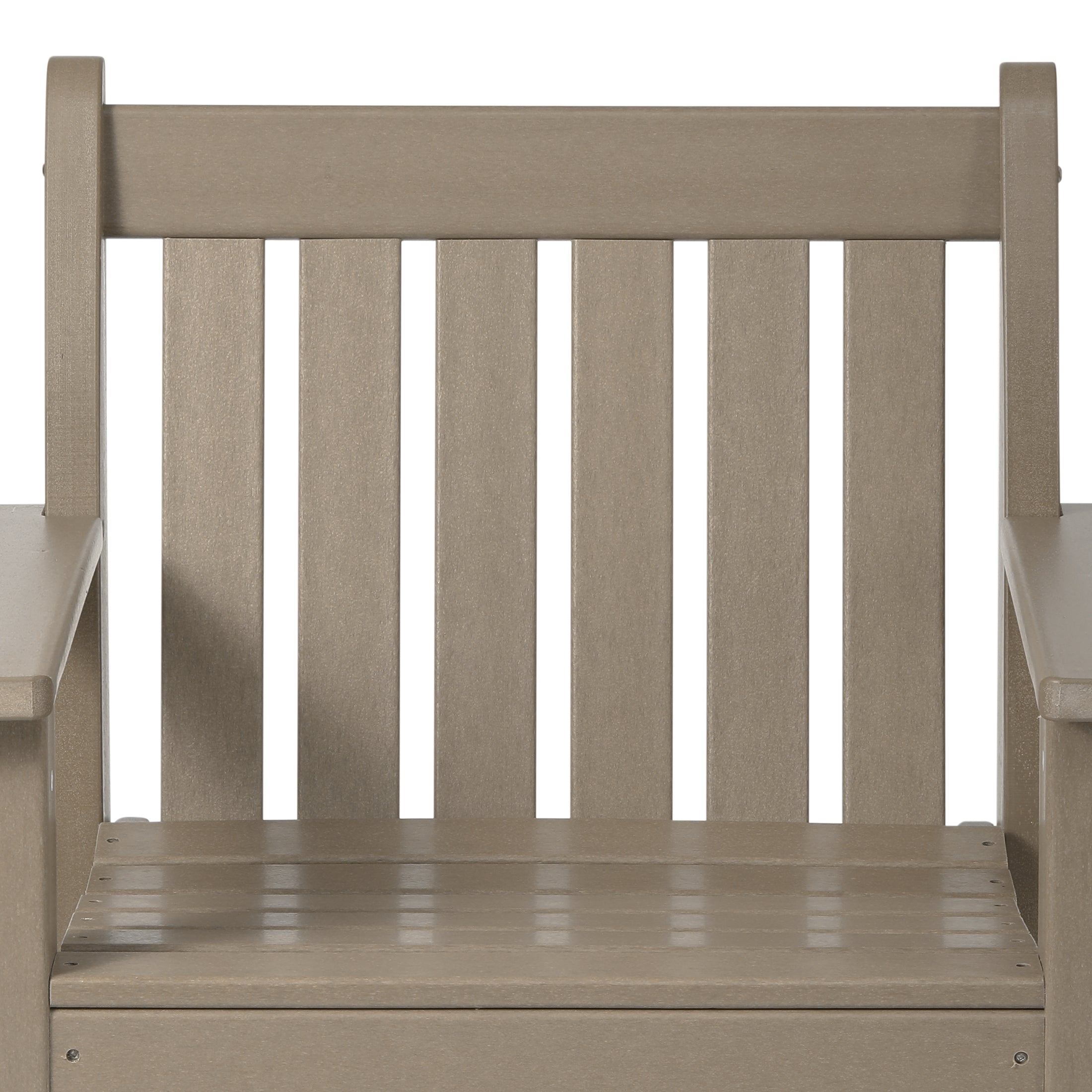 Paradise 5-Piece HDPE Outdoor Patio Chair and Round Table Dining Set