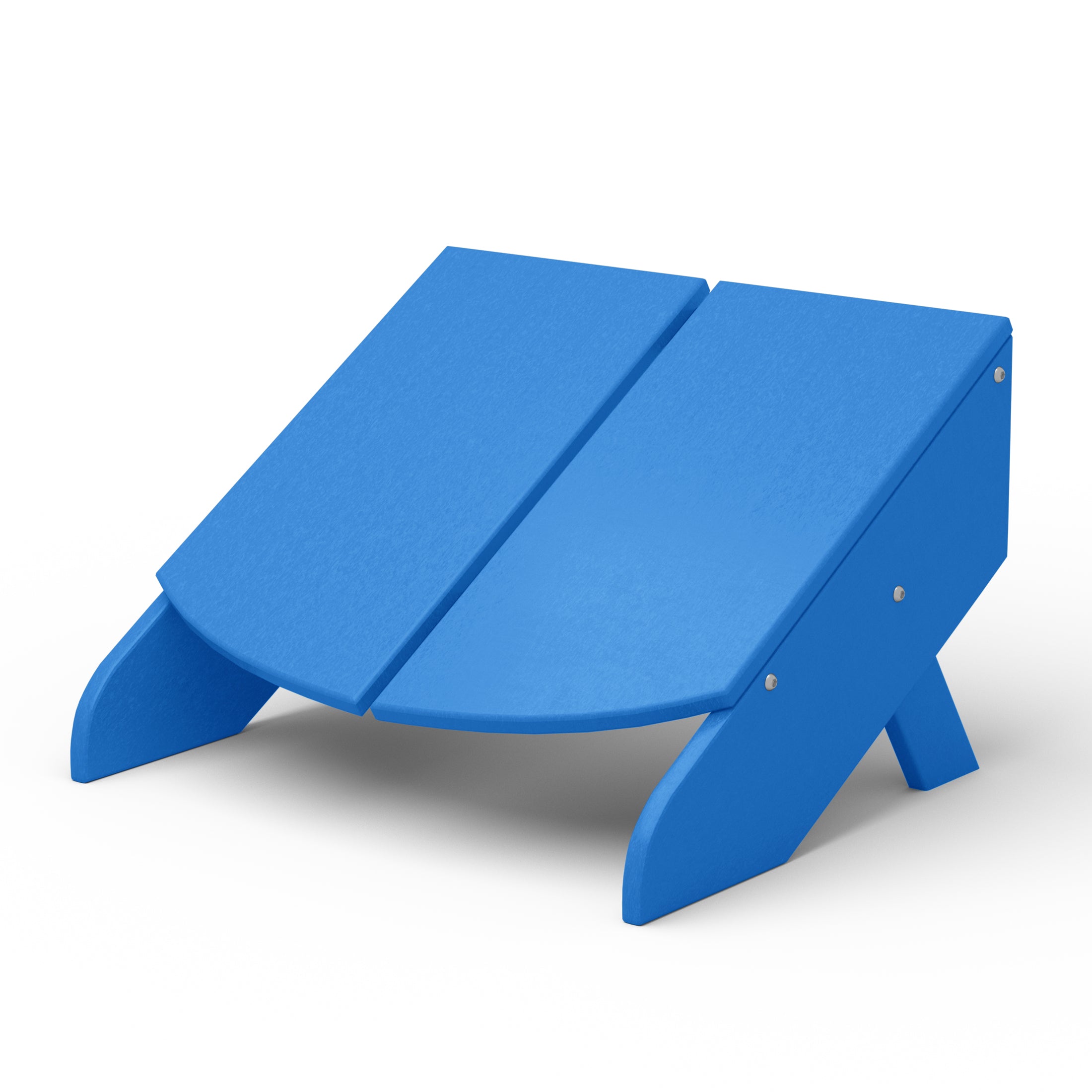 Seaview Modern HDPE Plastic Folding Patio Adirondack Ottoman