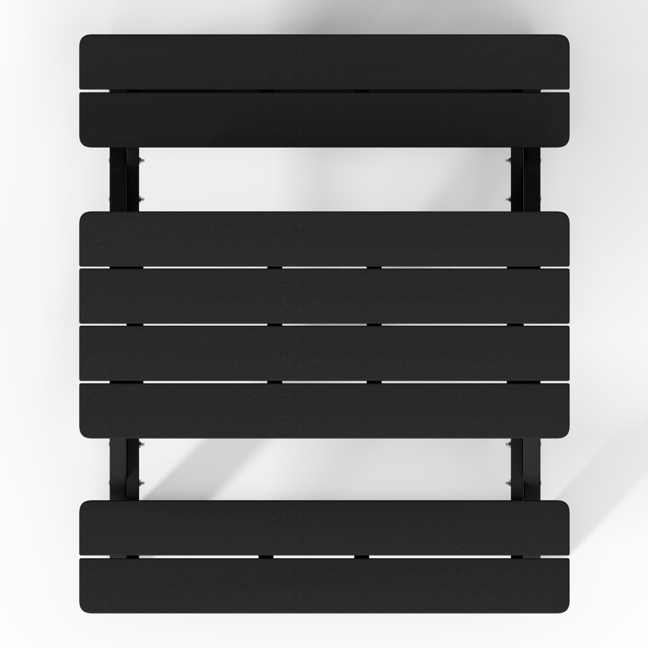 Paradise Outdoor Patio Kids HDPE Plastic Picnic Bench Table