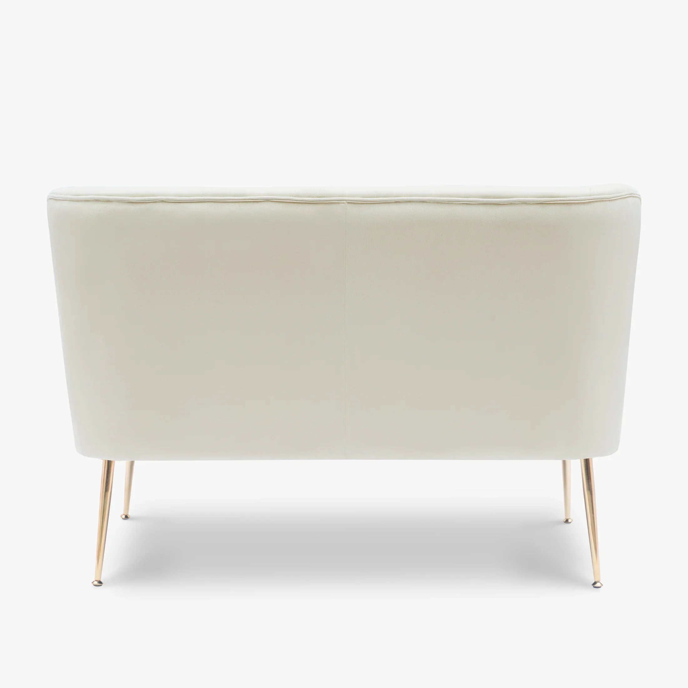 Alaia 46" Wide Upholstered Velvet Love Seat Sofa