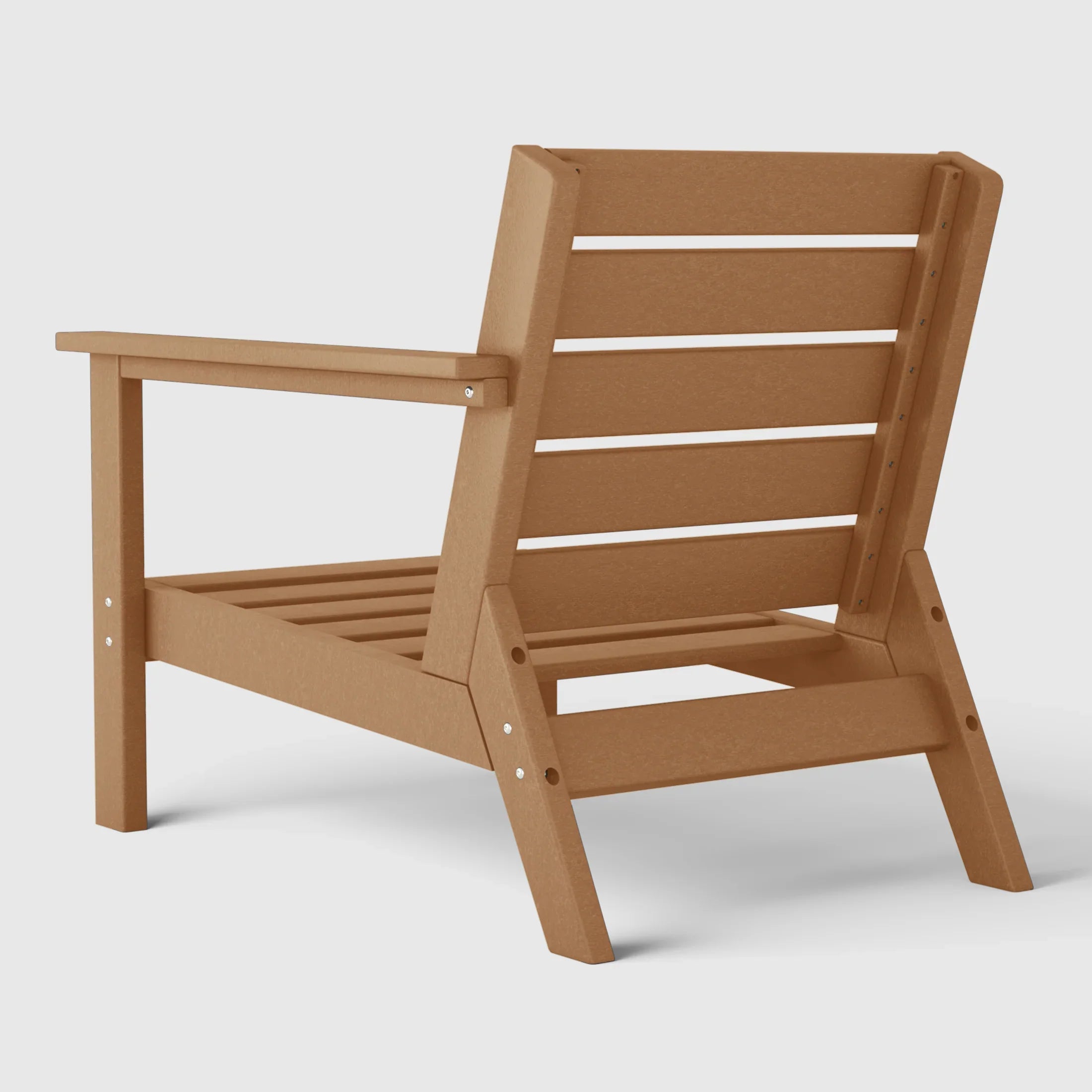 Portsmouth Outdoor Patio HDPE Right Arm Facing Deep Seating Corner Chair