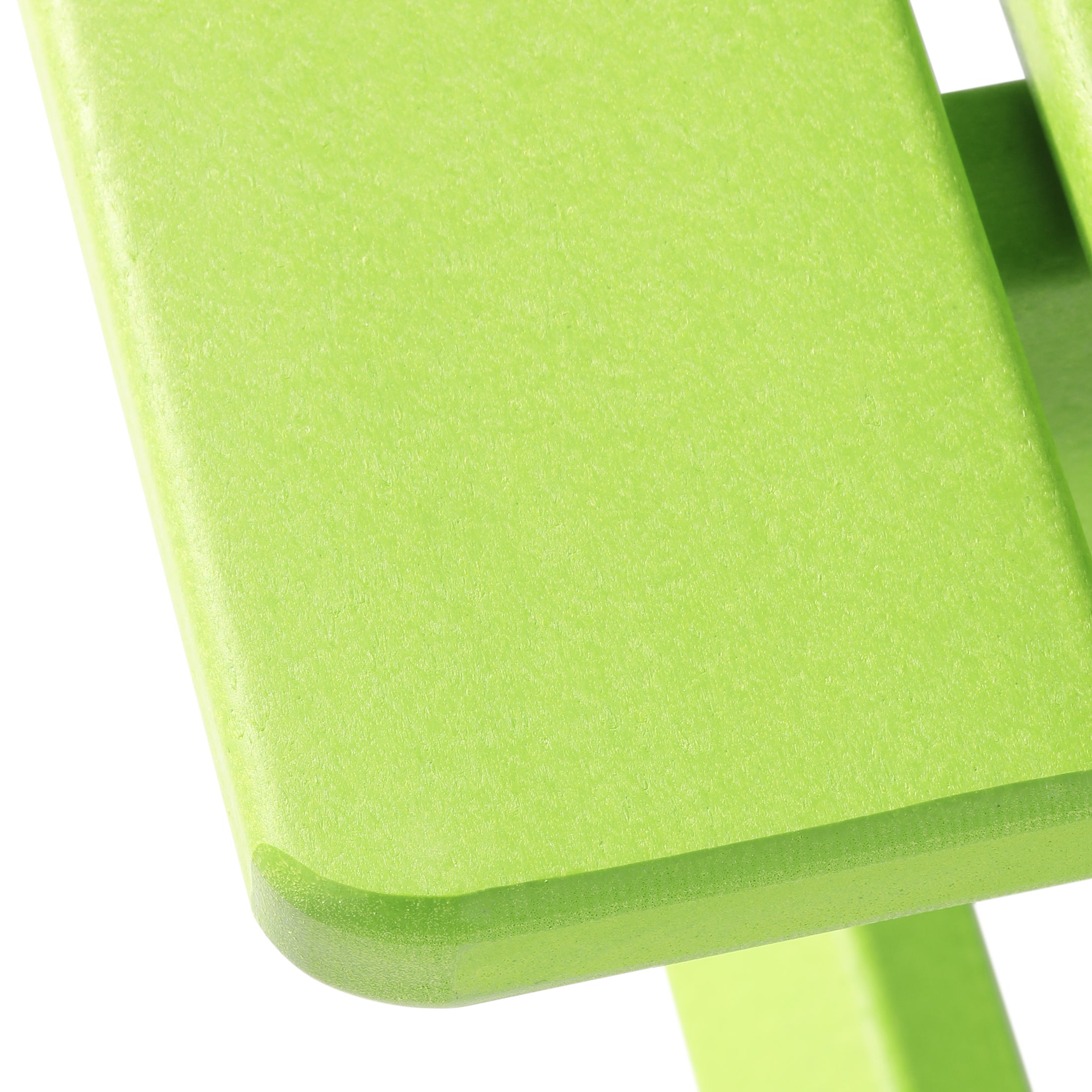 Paradise Outdoor Patio Kids HDPE Plastic Picnic Bench Table