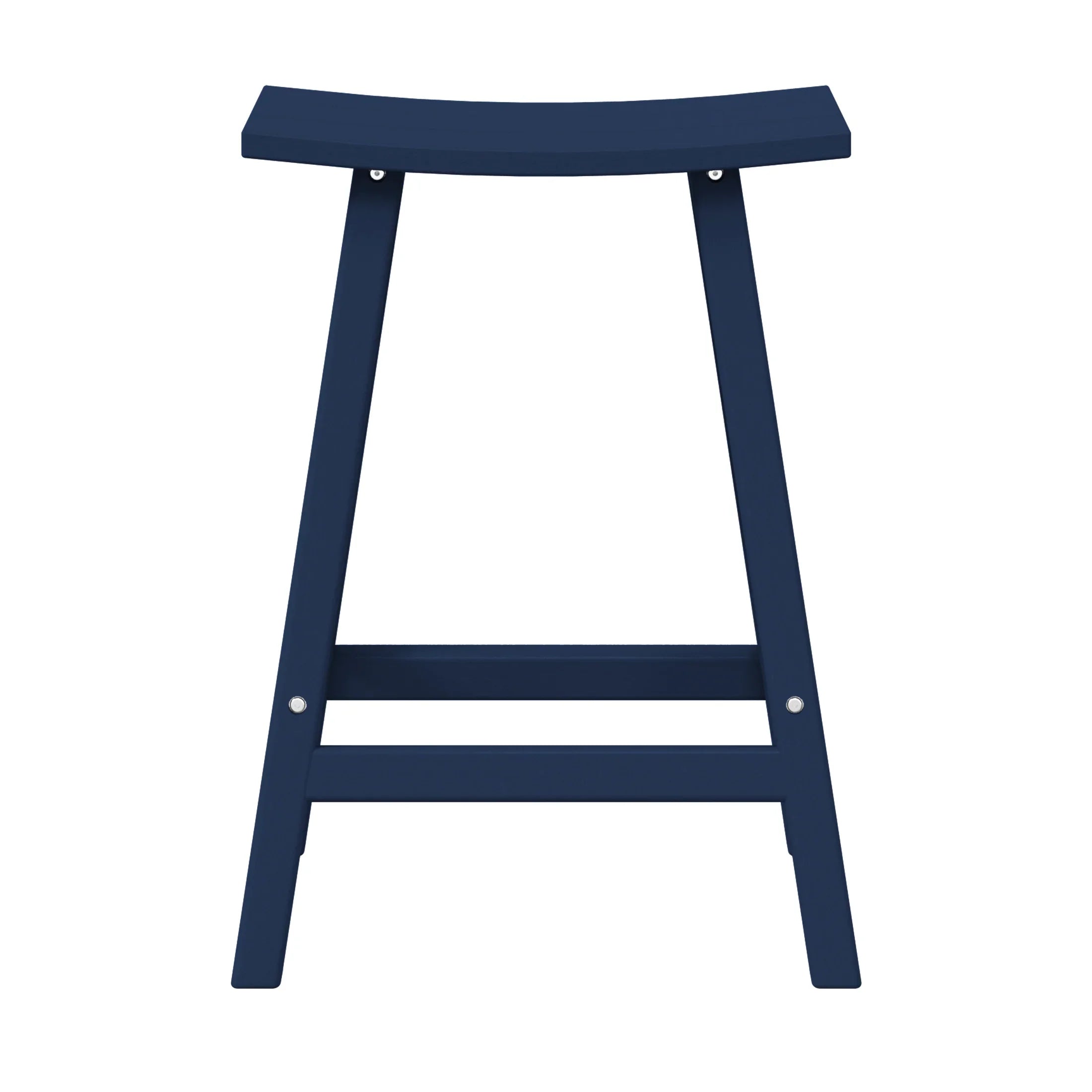 Paradise 24" height Outdoor / Patio Saddle bar stool