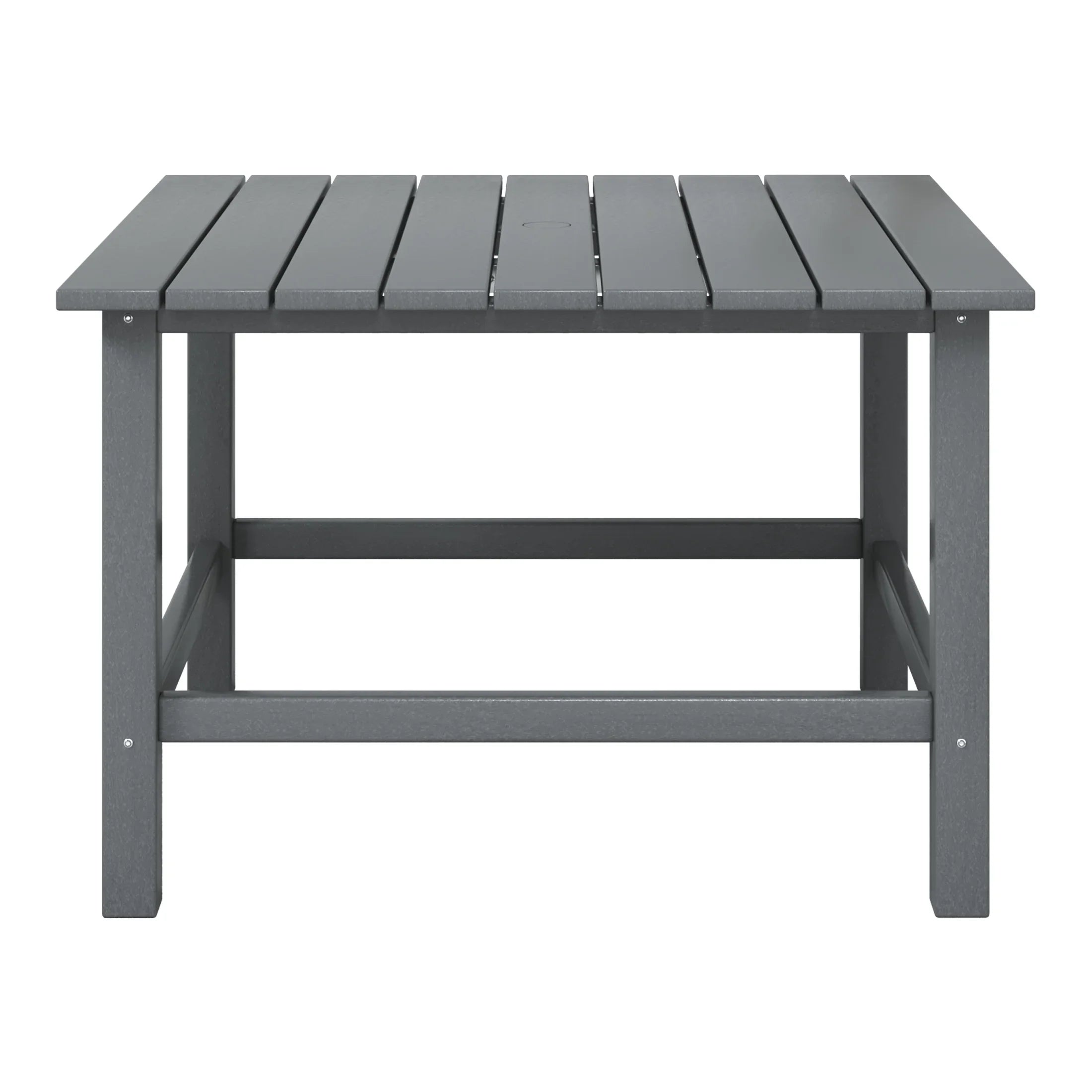 Paradise Kids Outdoor Patio Furniture HDPE 30" Wide Square Dining Table