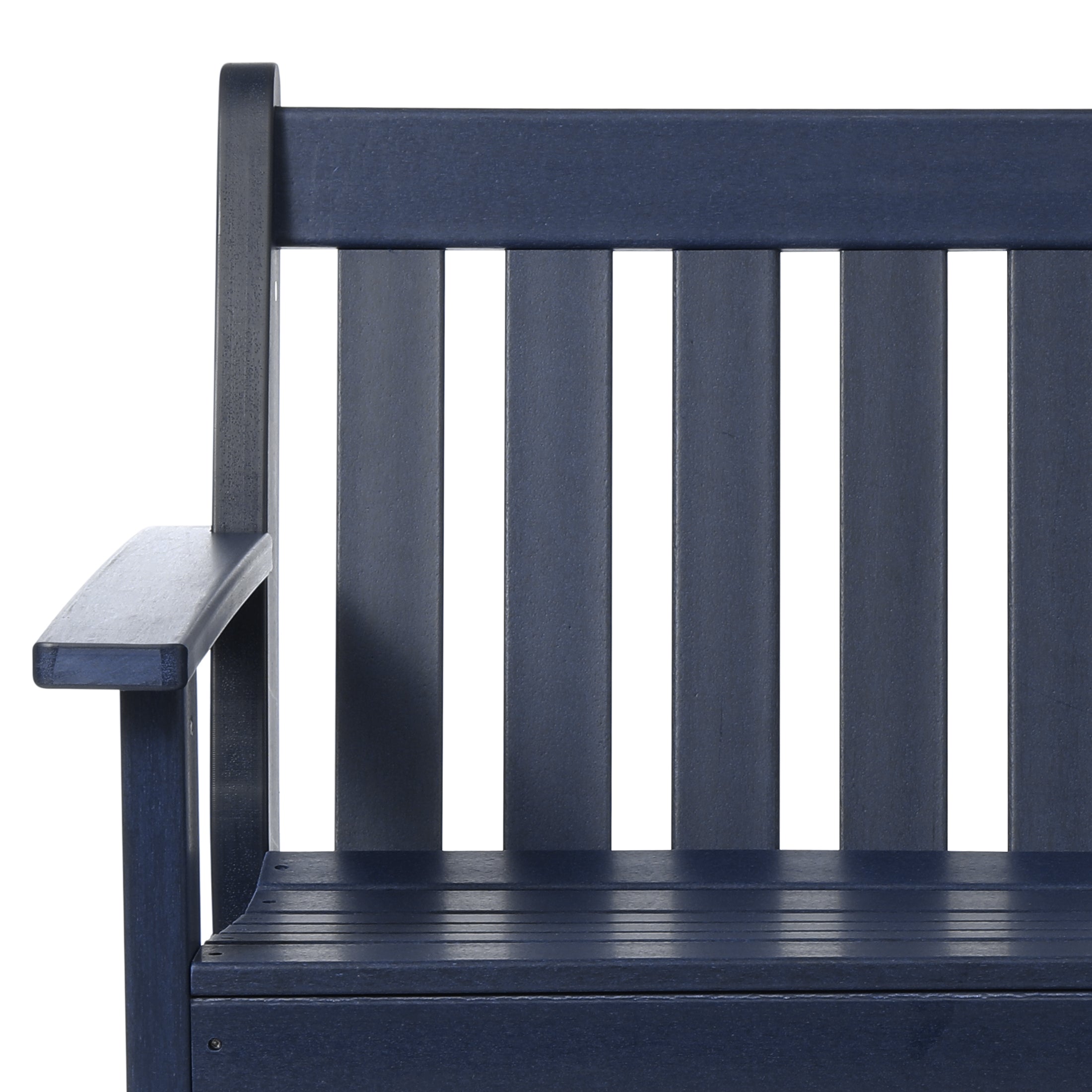 Paradise 3-Piece HDPE Outdoor Patio Furniture Couch and Coffee Table Set