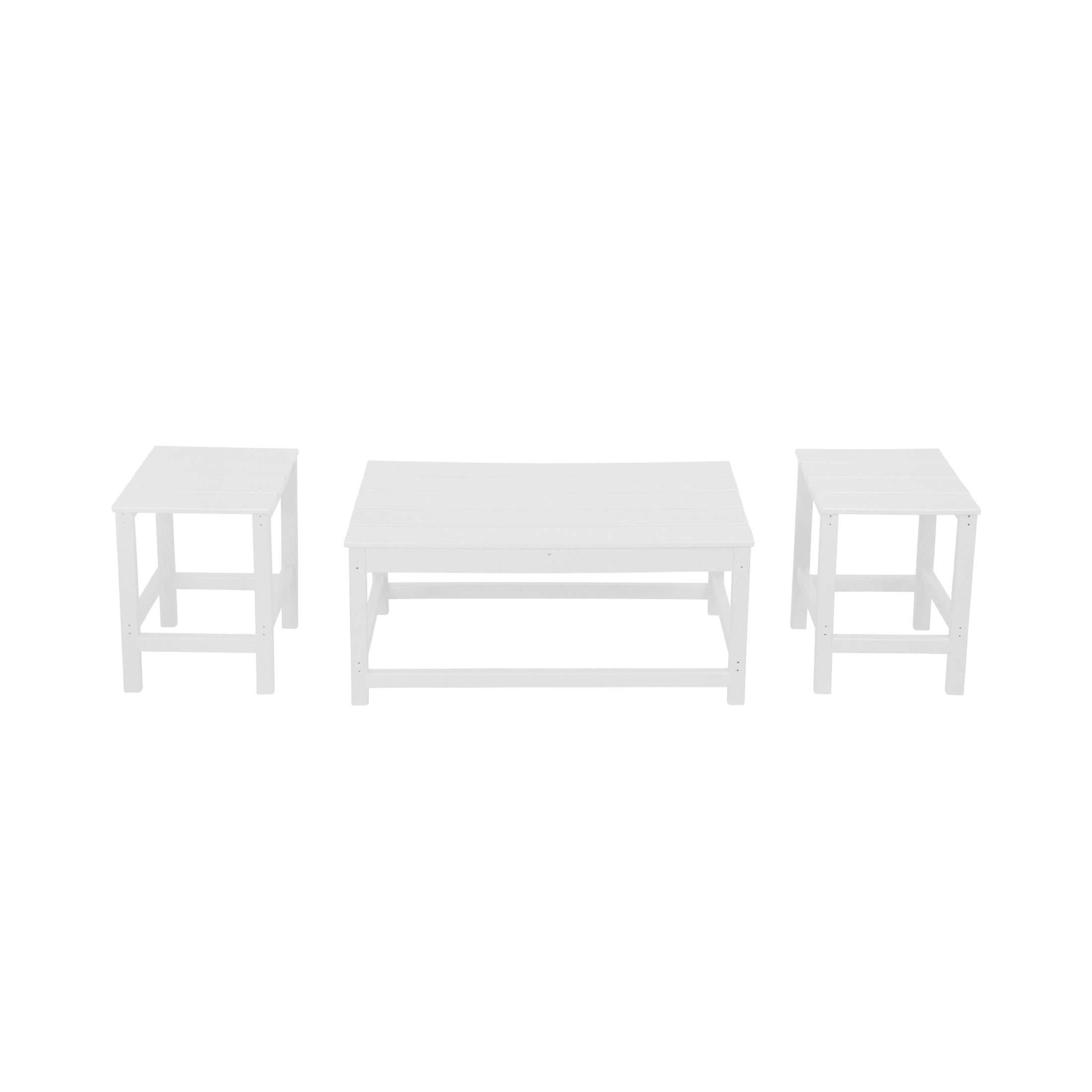 Paradise 3-Piece set outdoor Coffee and Side table for Adirondack chair