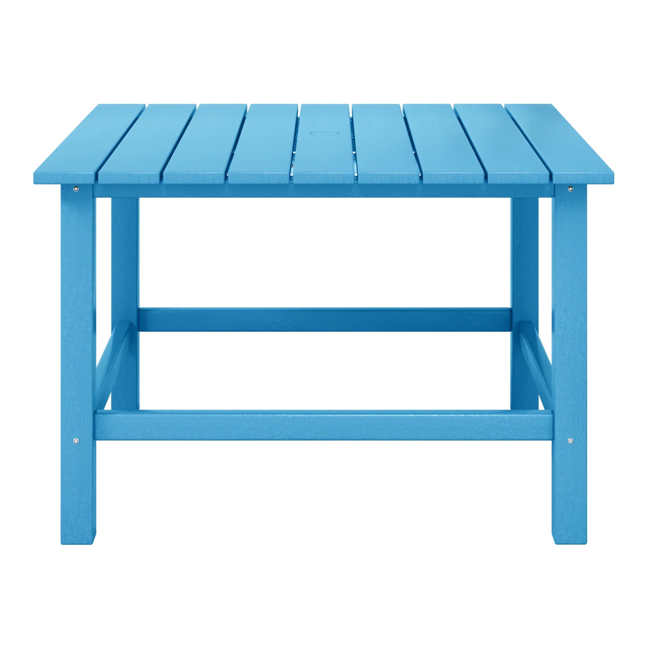 Paradise Kids Outdoor Patio Furniture HDPE 30" Wide Square Dining Table