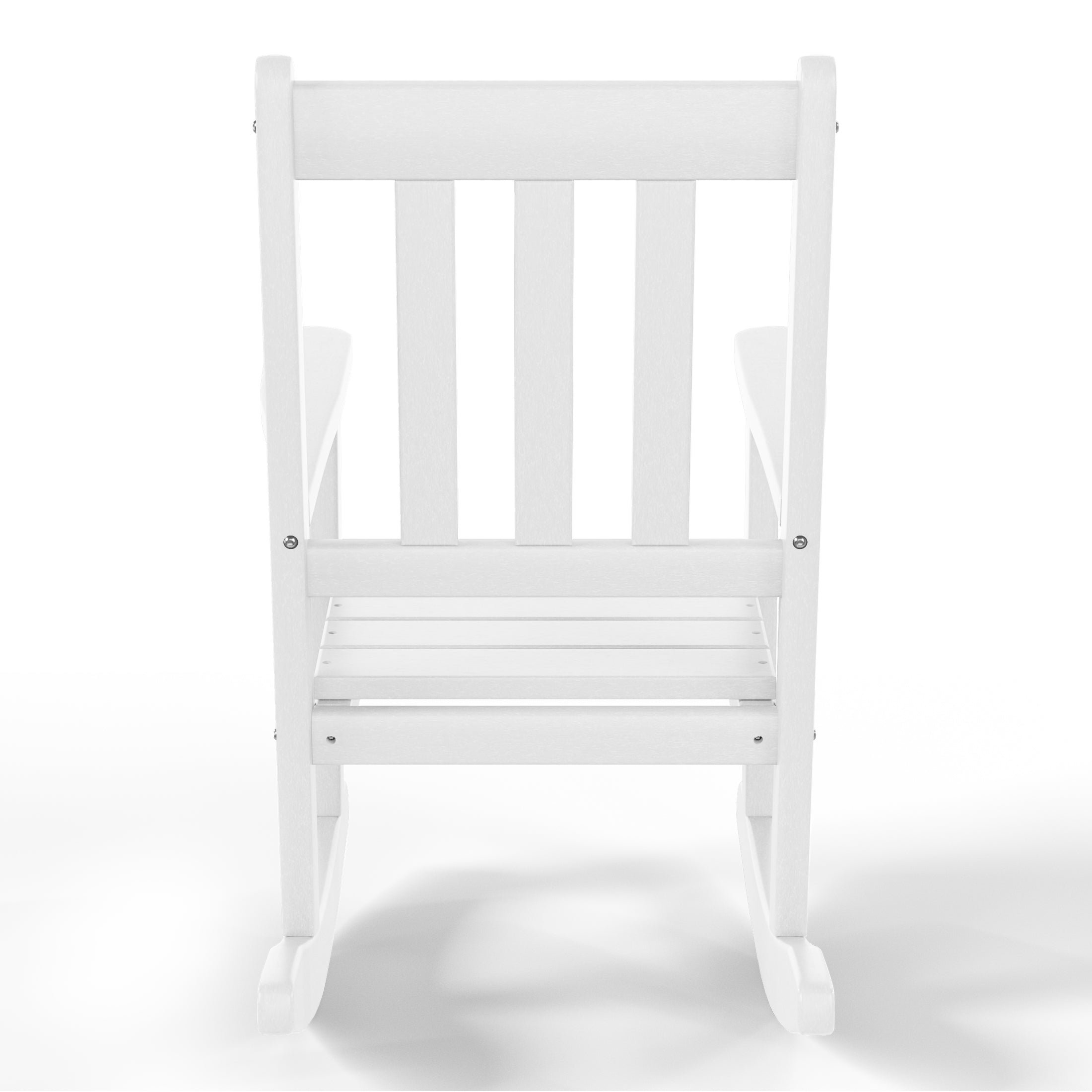 Paradise Outdoor HDPE Plastic Preschool Toddler Rocking Chairs (Set of 2)