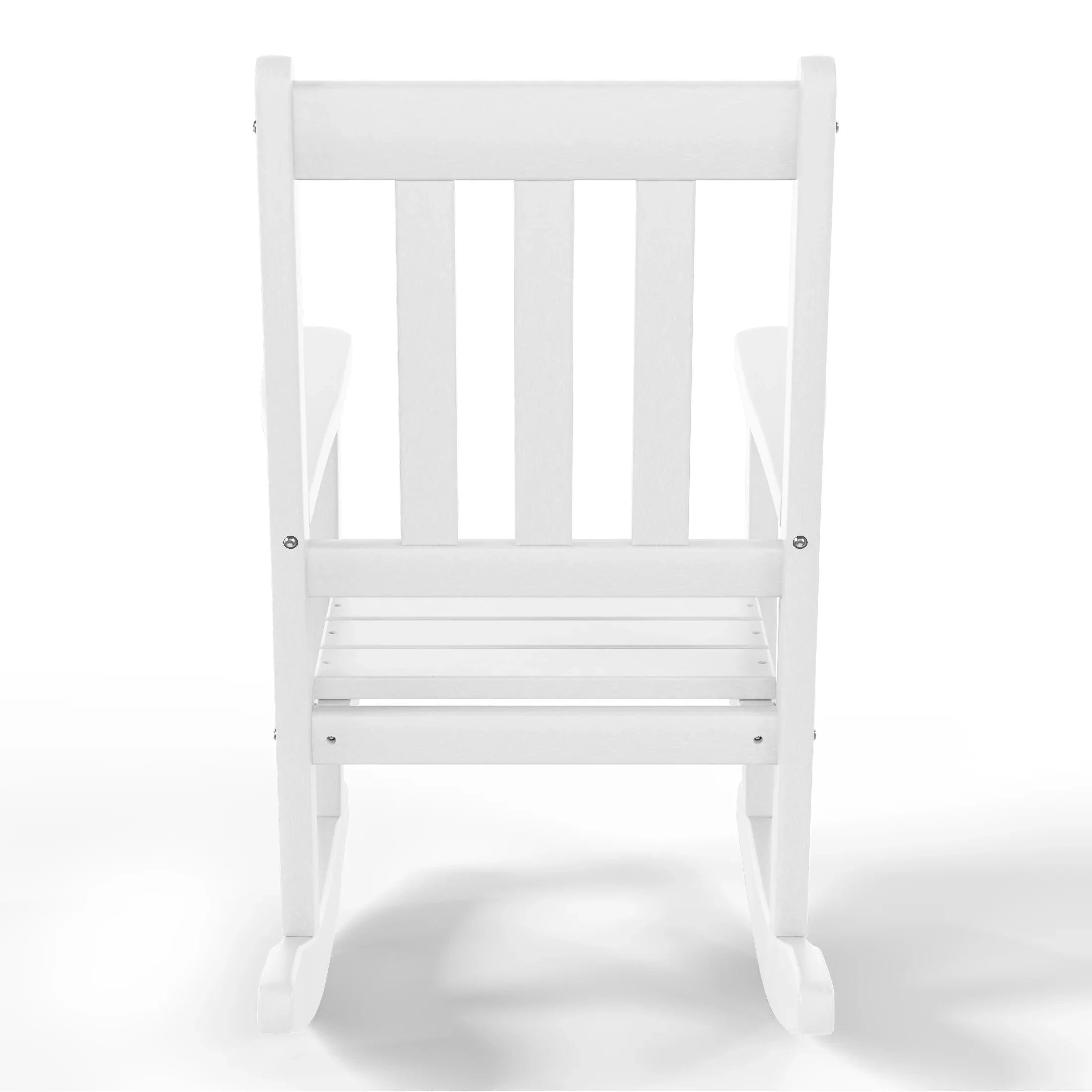 Paradise Outdoor HDPE Plastic Preschool Toddler Rocking Chairs (Set of 2)