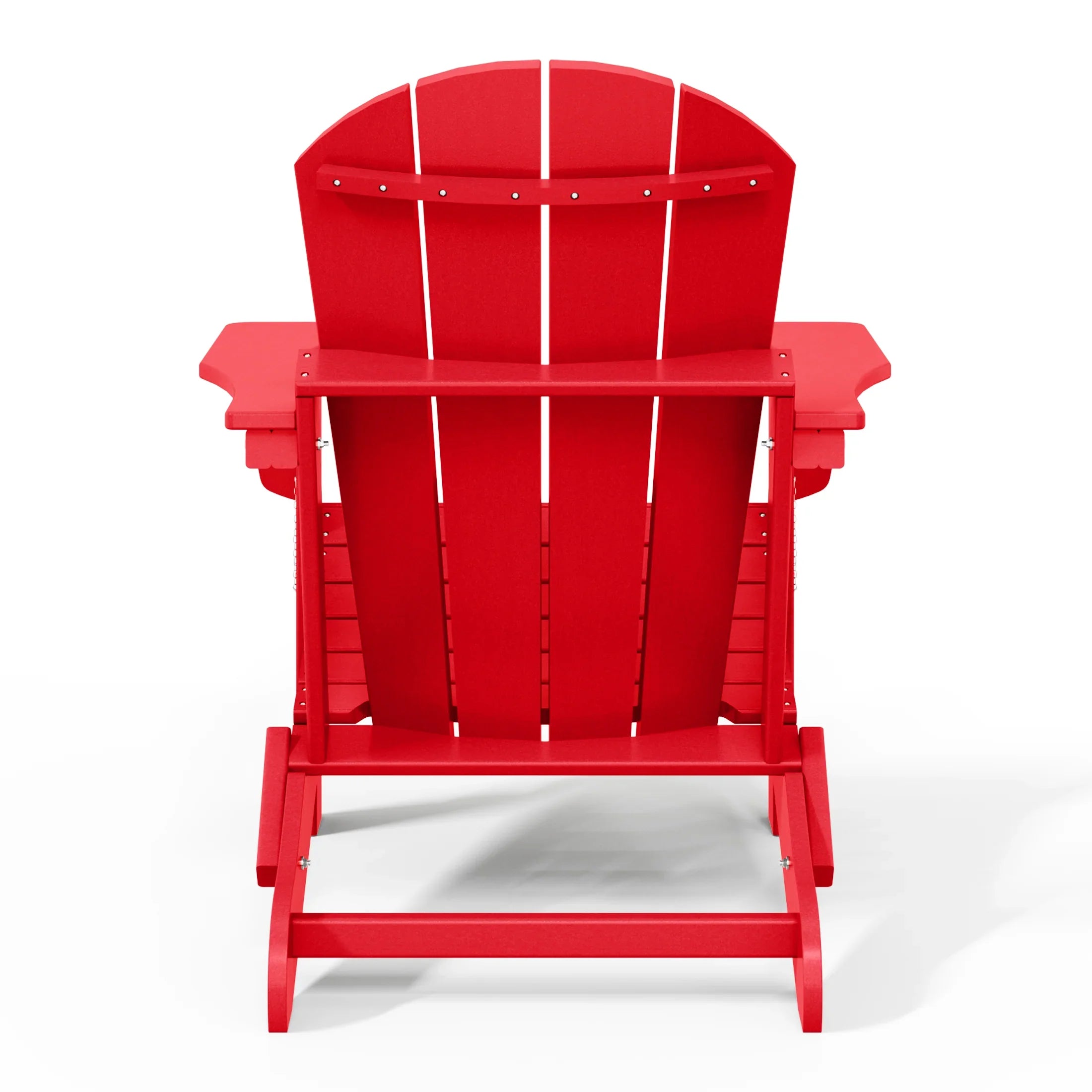 Paradise Outdoor Folding Poly Adirondack Chair (Set of 8)