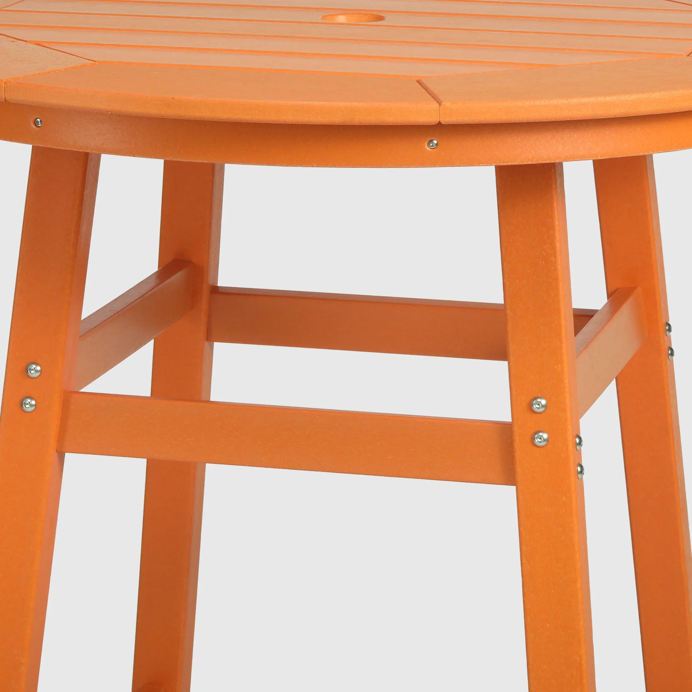 Paradise Outdoor 35" HDPE Round Patio Bar Height Table