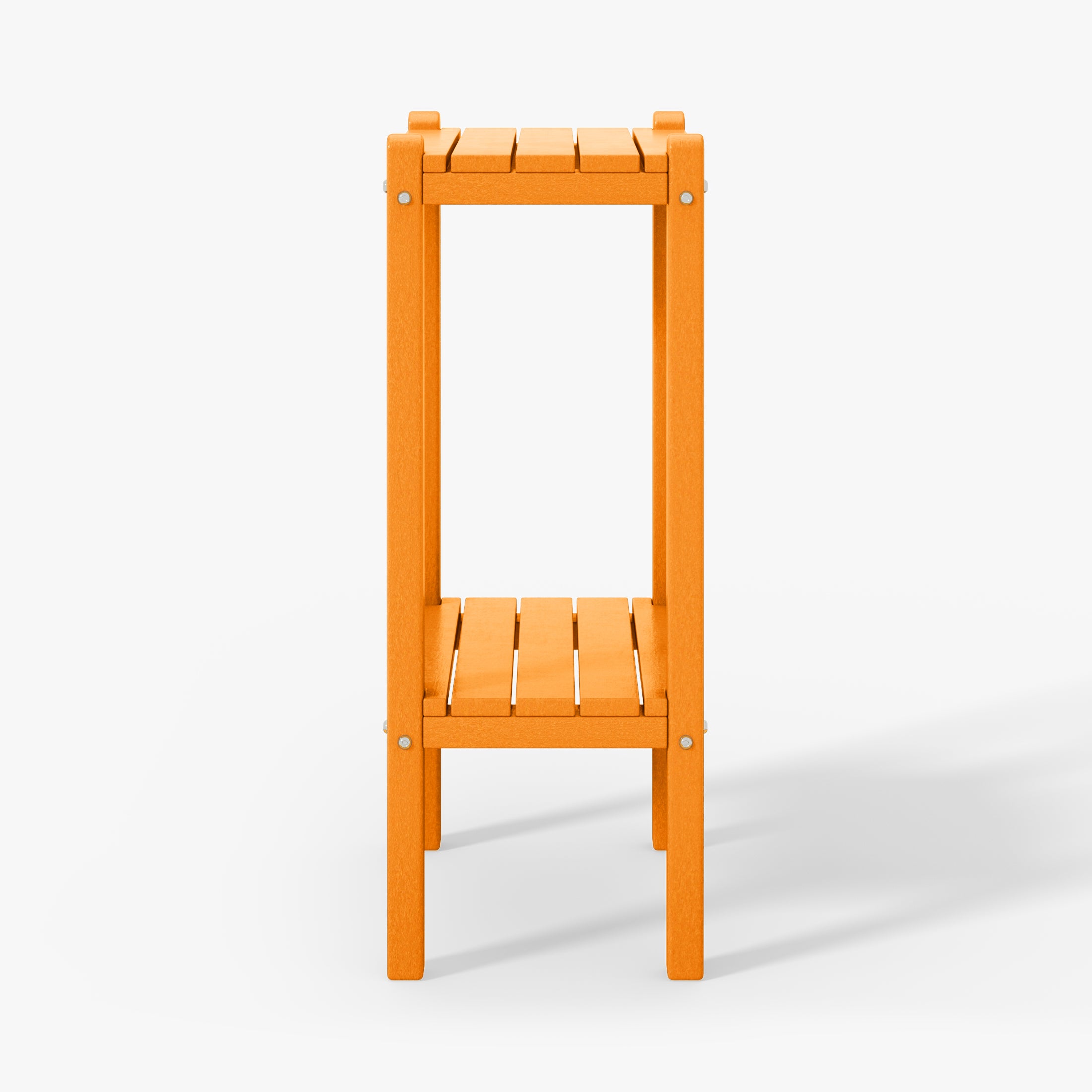 Paradise 36" Outdoor Adirondack HDPE 2-Tier Patio Side Table