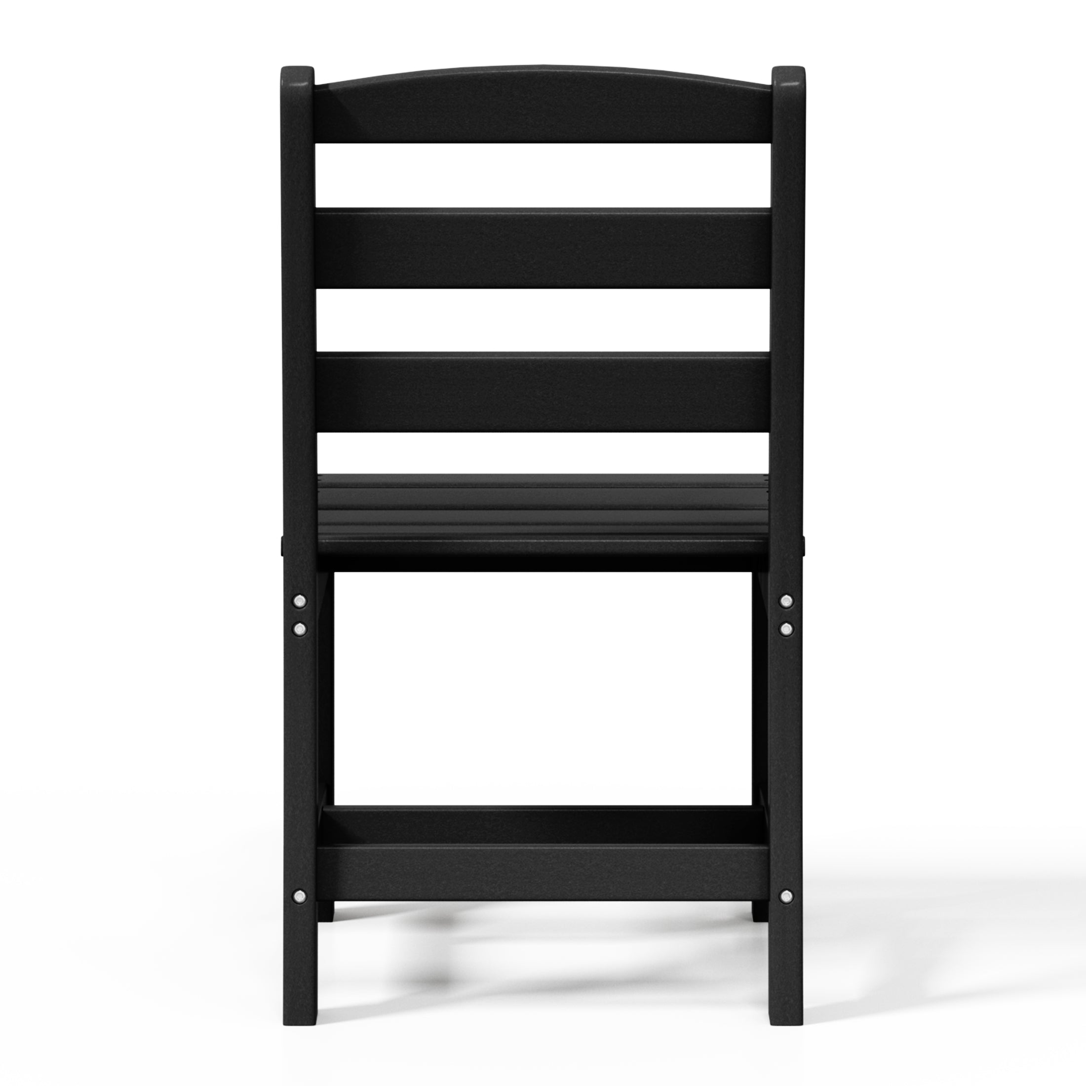 Palms Outdoor HDPE Patio Classic Armless Dining Side Chair