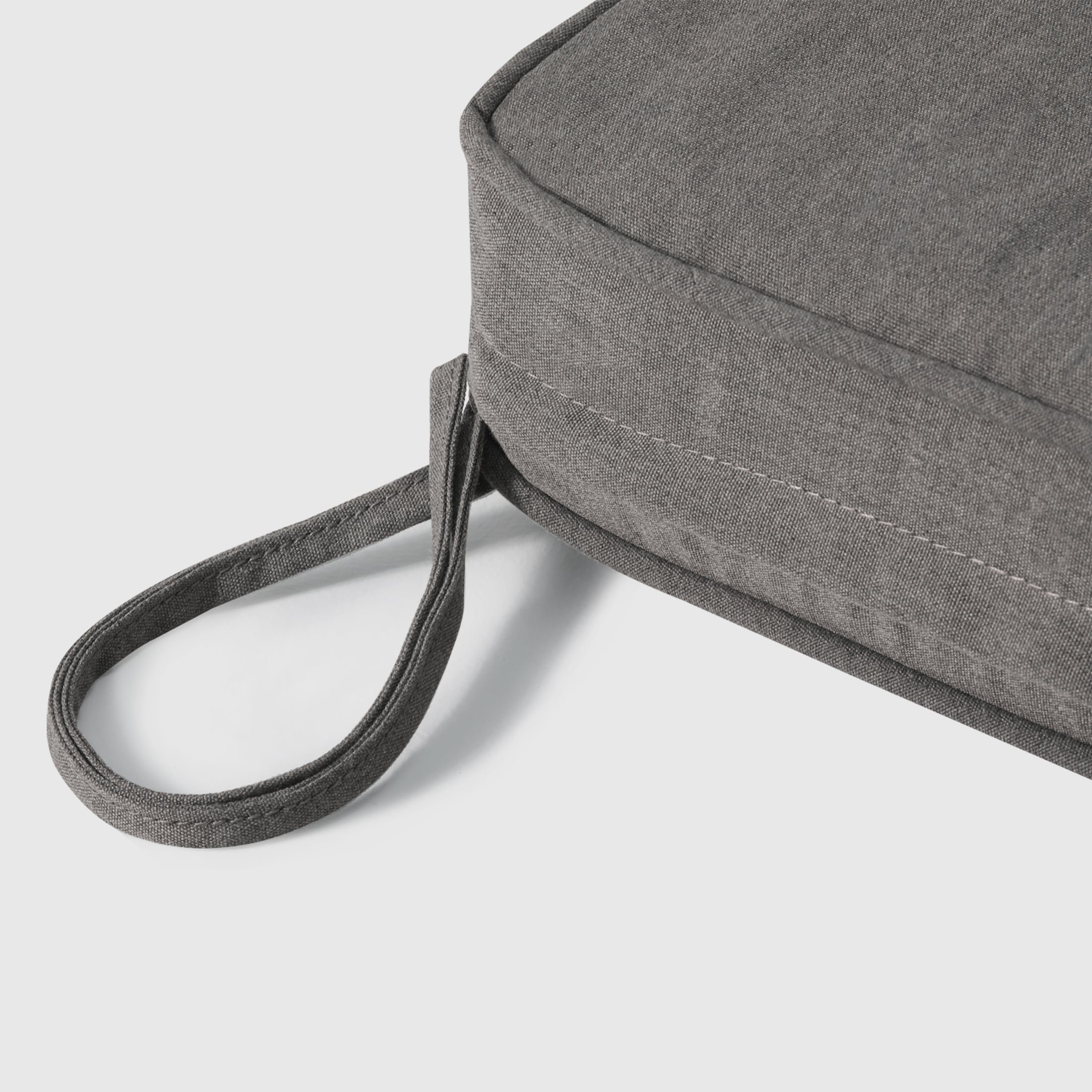 Harmony Outdoor Patio Furniture Seat Chair Square Cushions with Piping. Set of 2, 20" x 19"