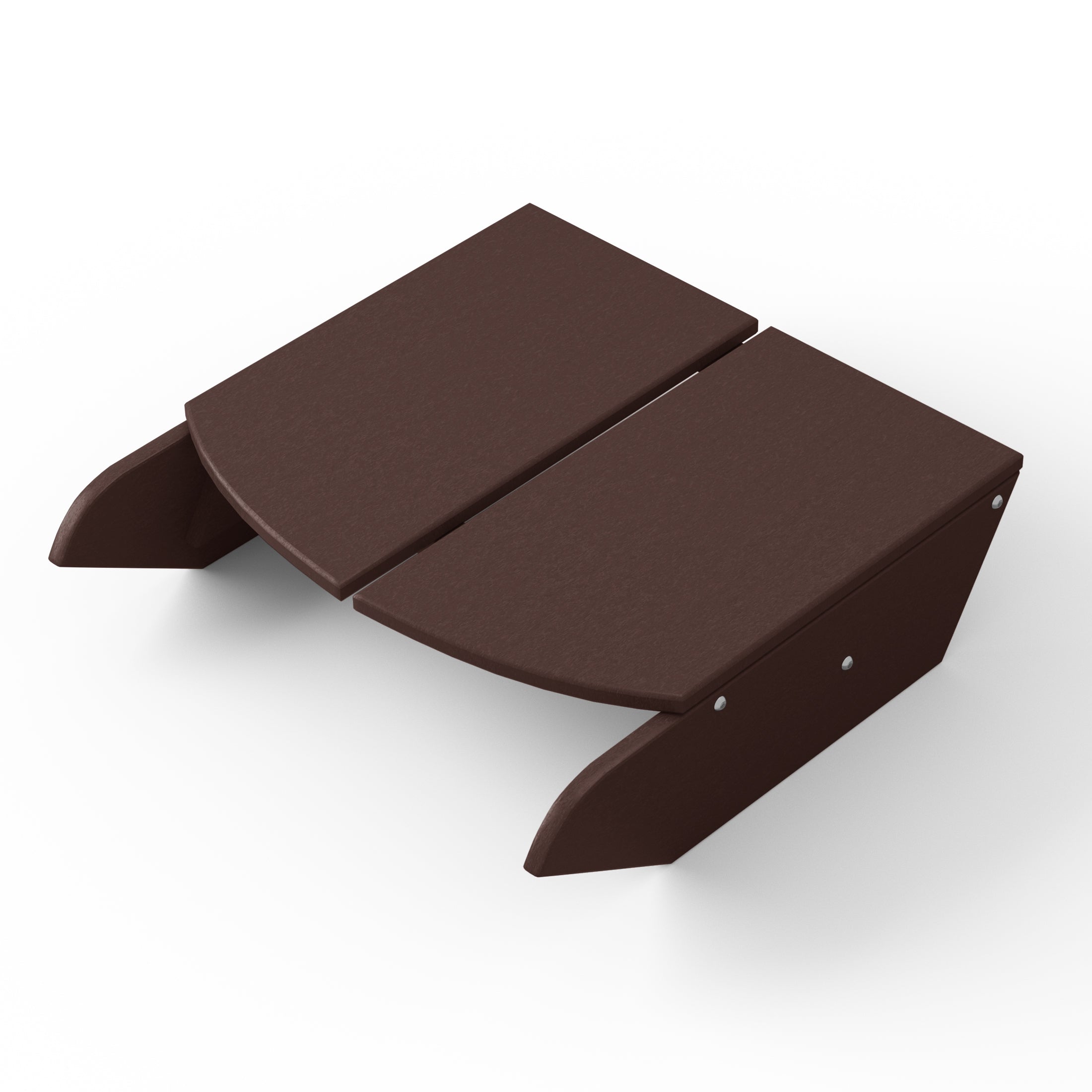 Seaview Modern HDPE Plastic Folding Patio Adirondack Ottoman