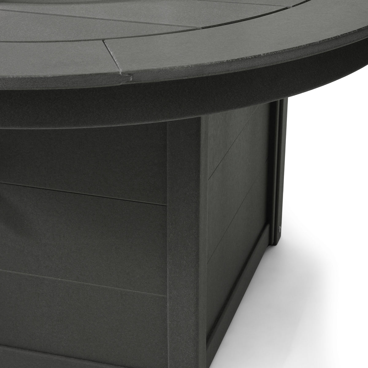 Sol 47" Modern Outdoor 55,000 BTU Patio Propane Round Fire Pit Table