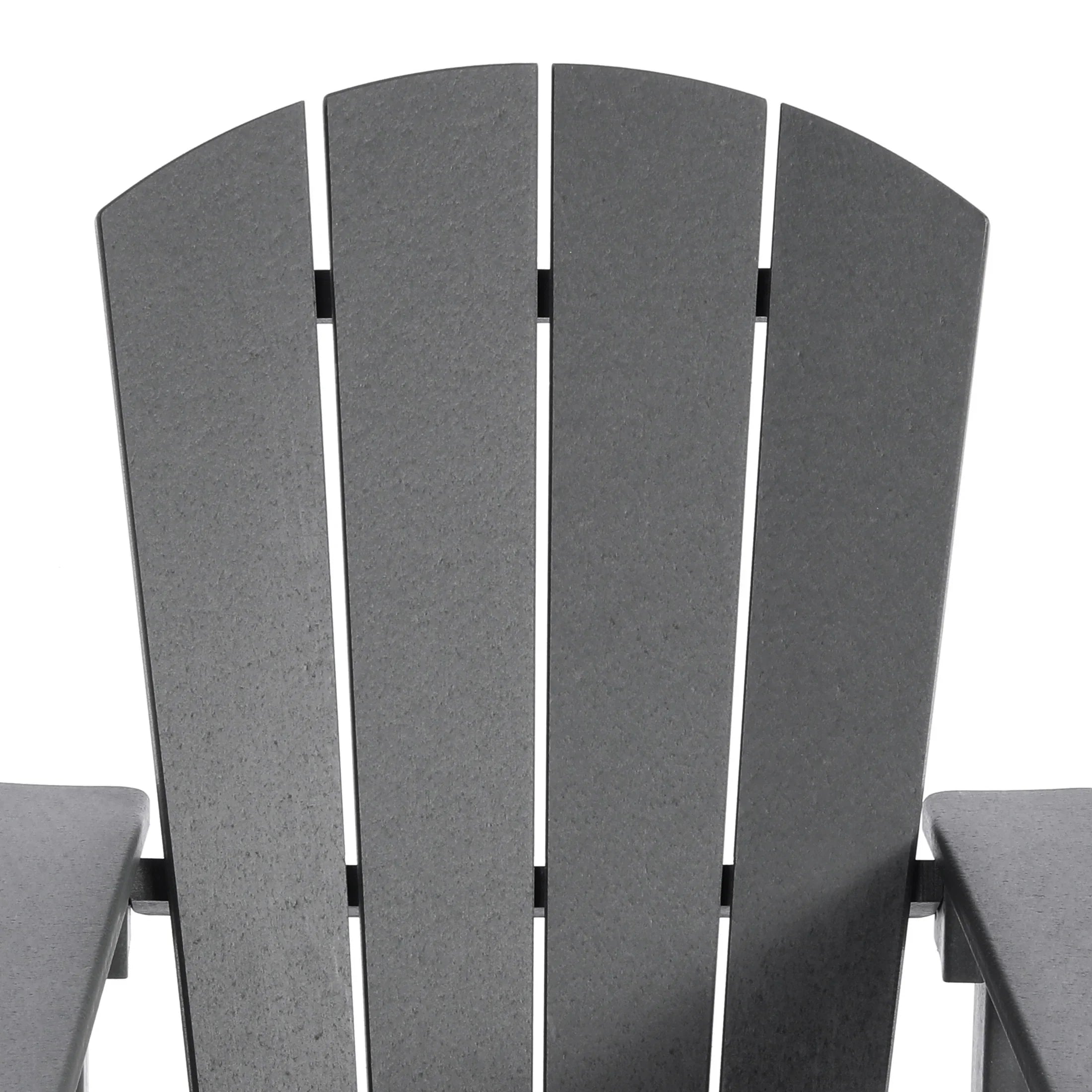Paradise Kids Outdoor Adirondack Plastic Patio Chair (Set of 4)