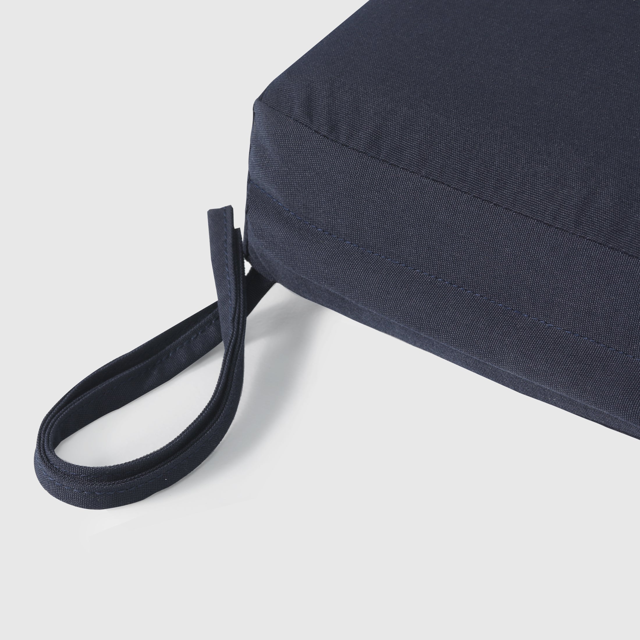 Harmony Outdoor Patio Furniture Seat Chair Square Cushions Set of 2, 20" x 19"