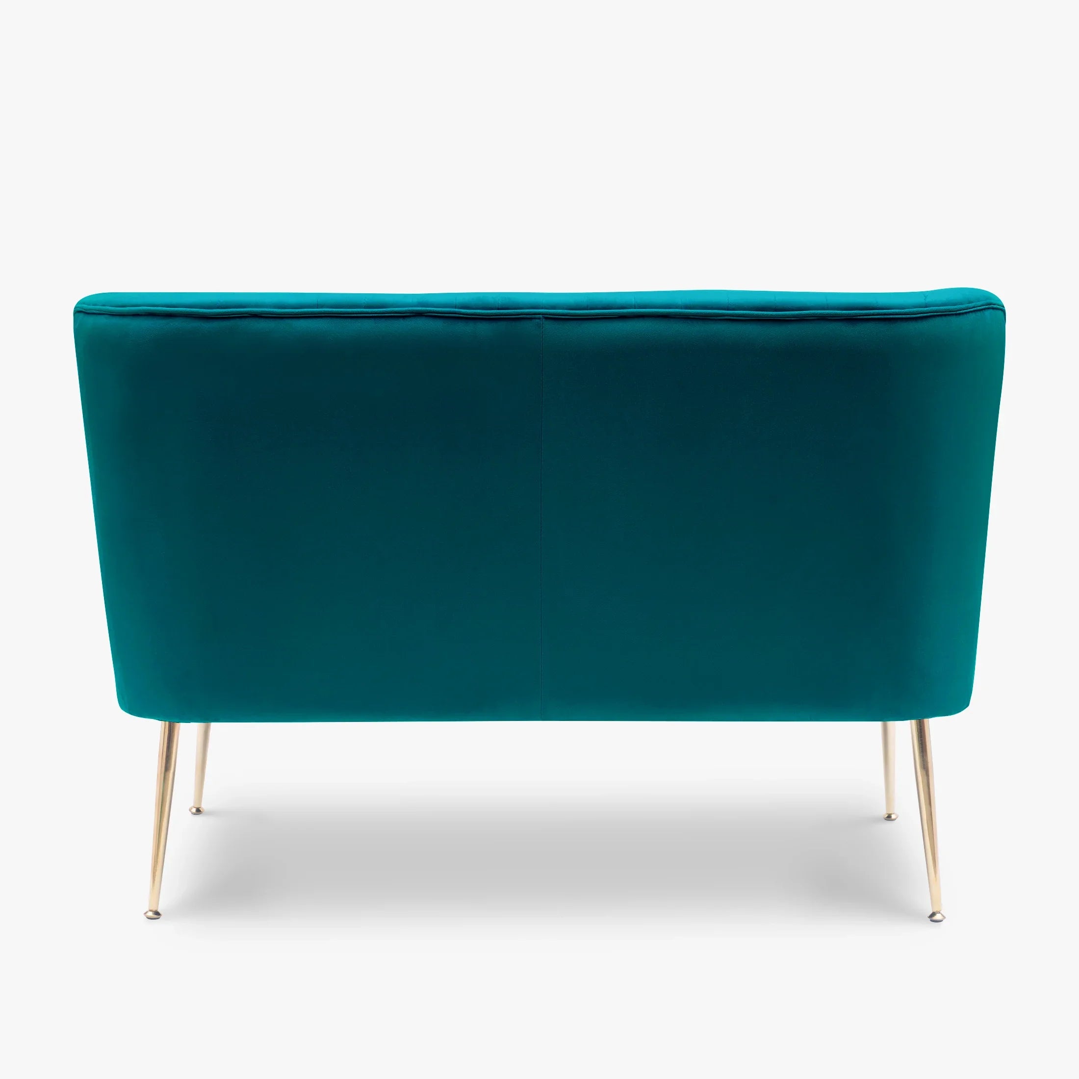Alaia 46" Wide Upholstered Velvet Love Seat Sofa