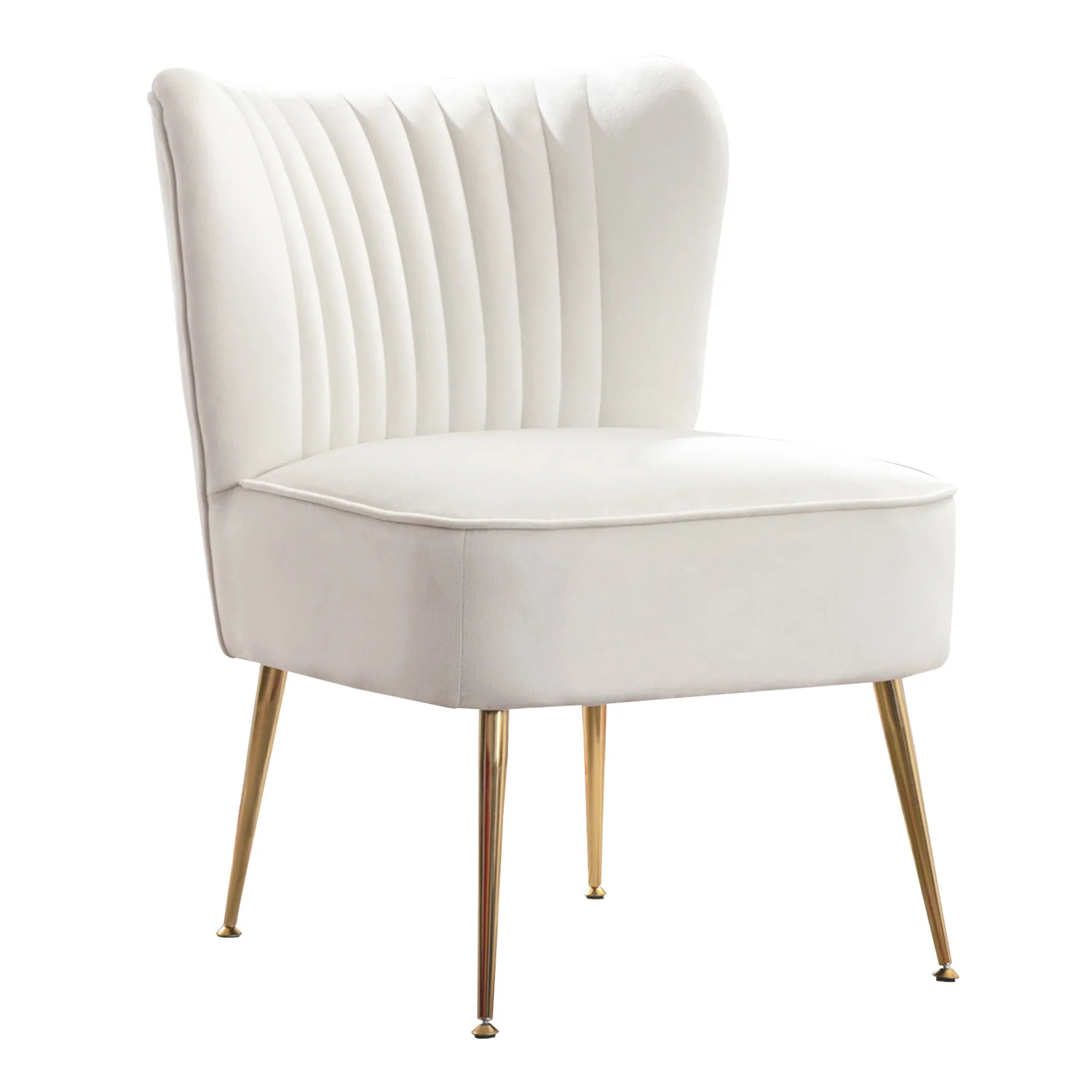 Alaia Mid Century Modern Tufted Velvet Loveseat Sofa and 22" Accent Chair 3-Piece Set