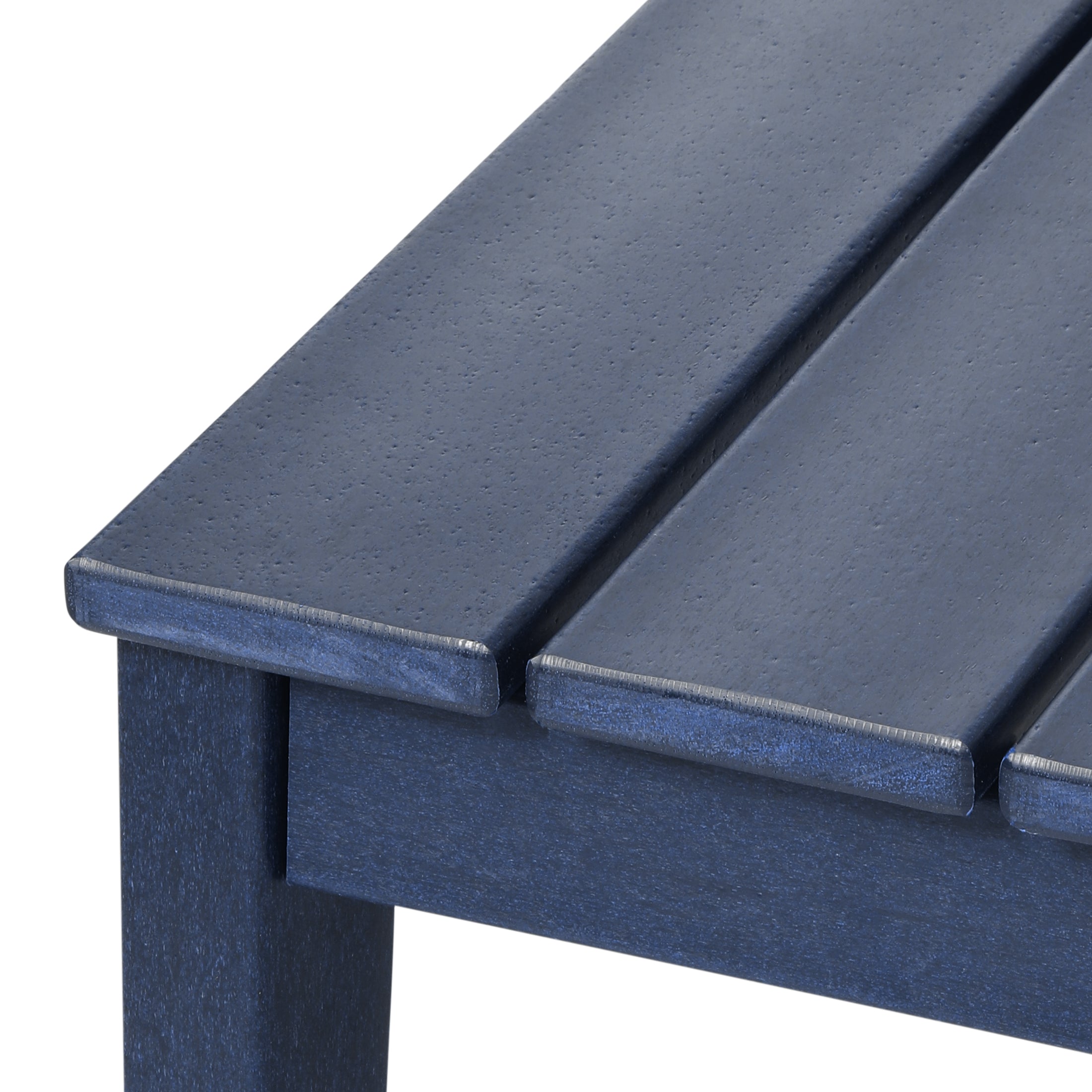 Paradise Low Outdoor HDPE Patio Rectangle Coffee Table