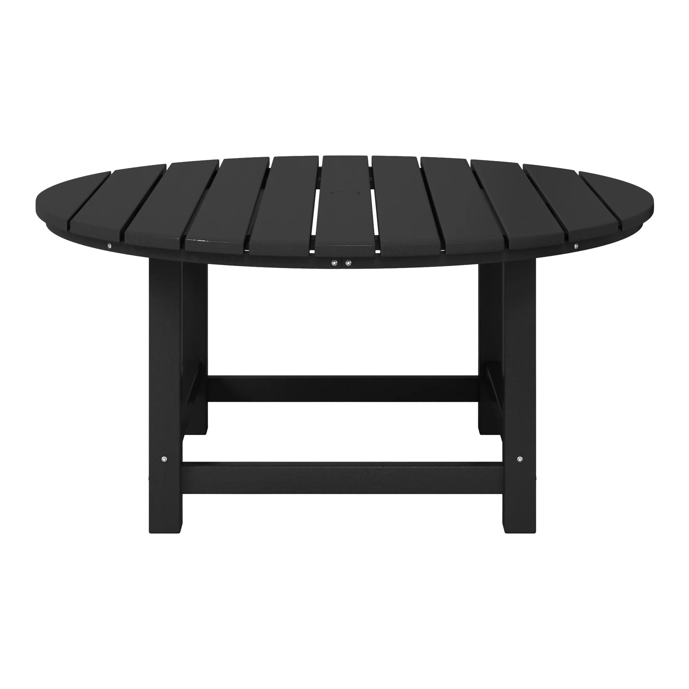Paradise Low Outdoor HDPE Round Patio Coffee Table