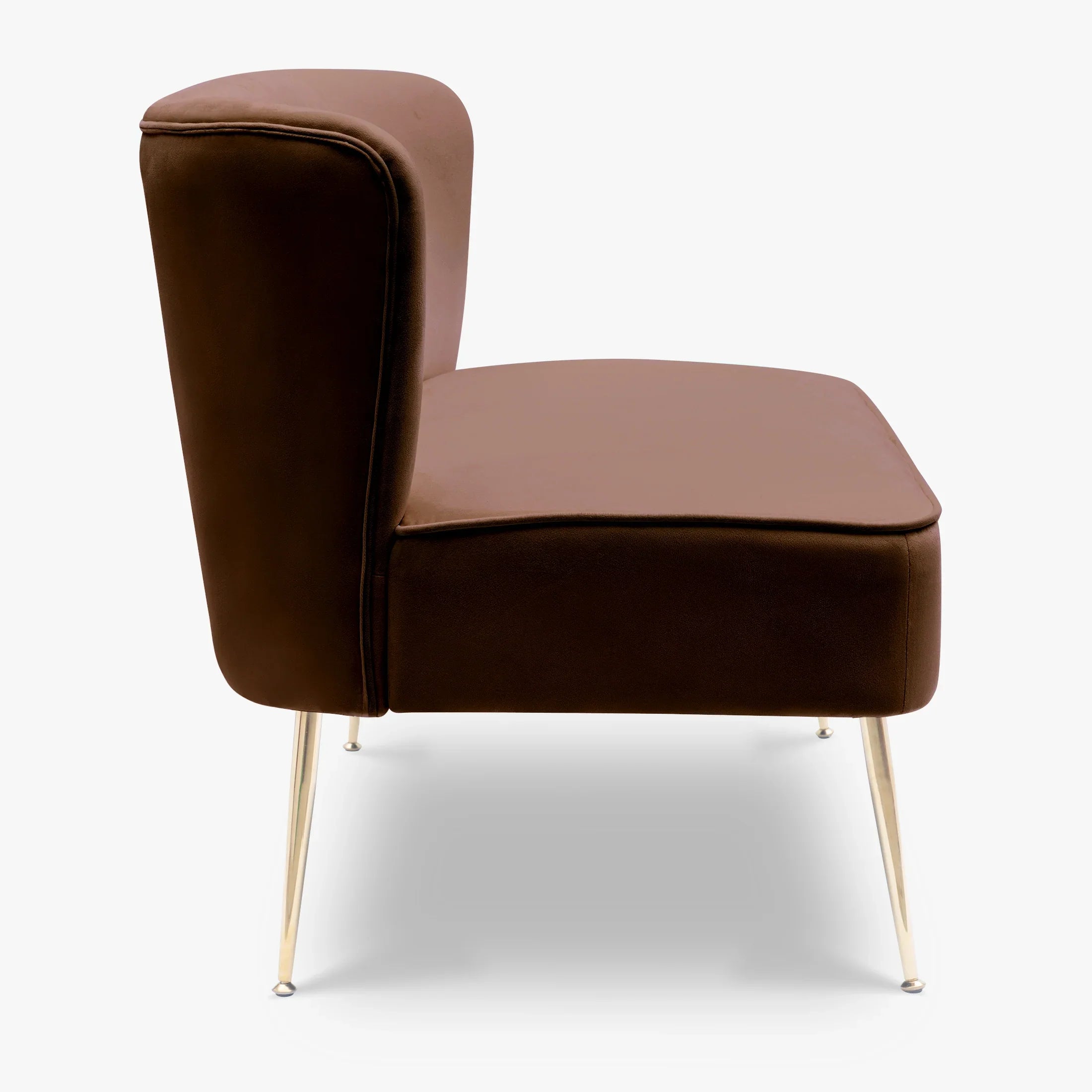 Alaia Mid Century Modern Tufted Velvet Loveseat Sofa and 25" Accent Chair 3-Piece Set