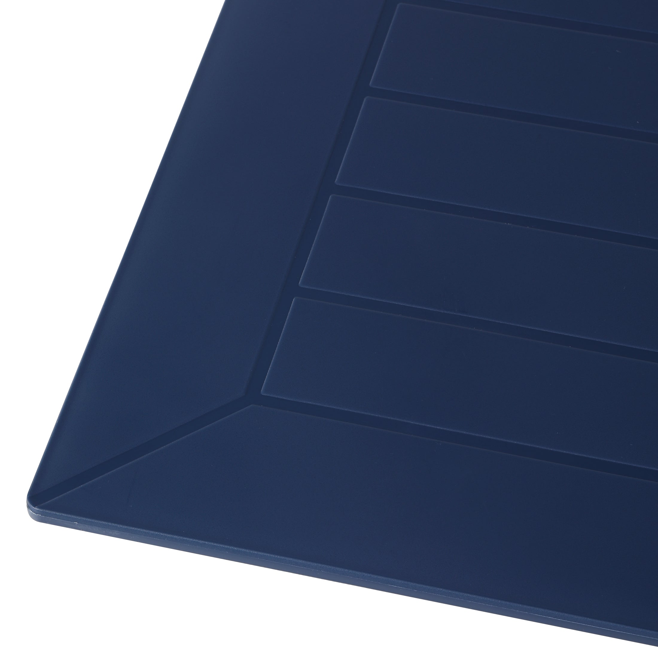 Sunshine 31.5" Square Outdoor Plastic Resin Patio Dining Table for 4