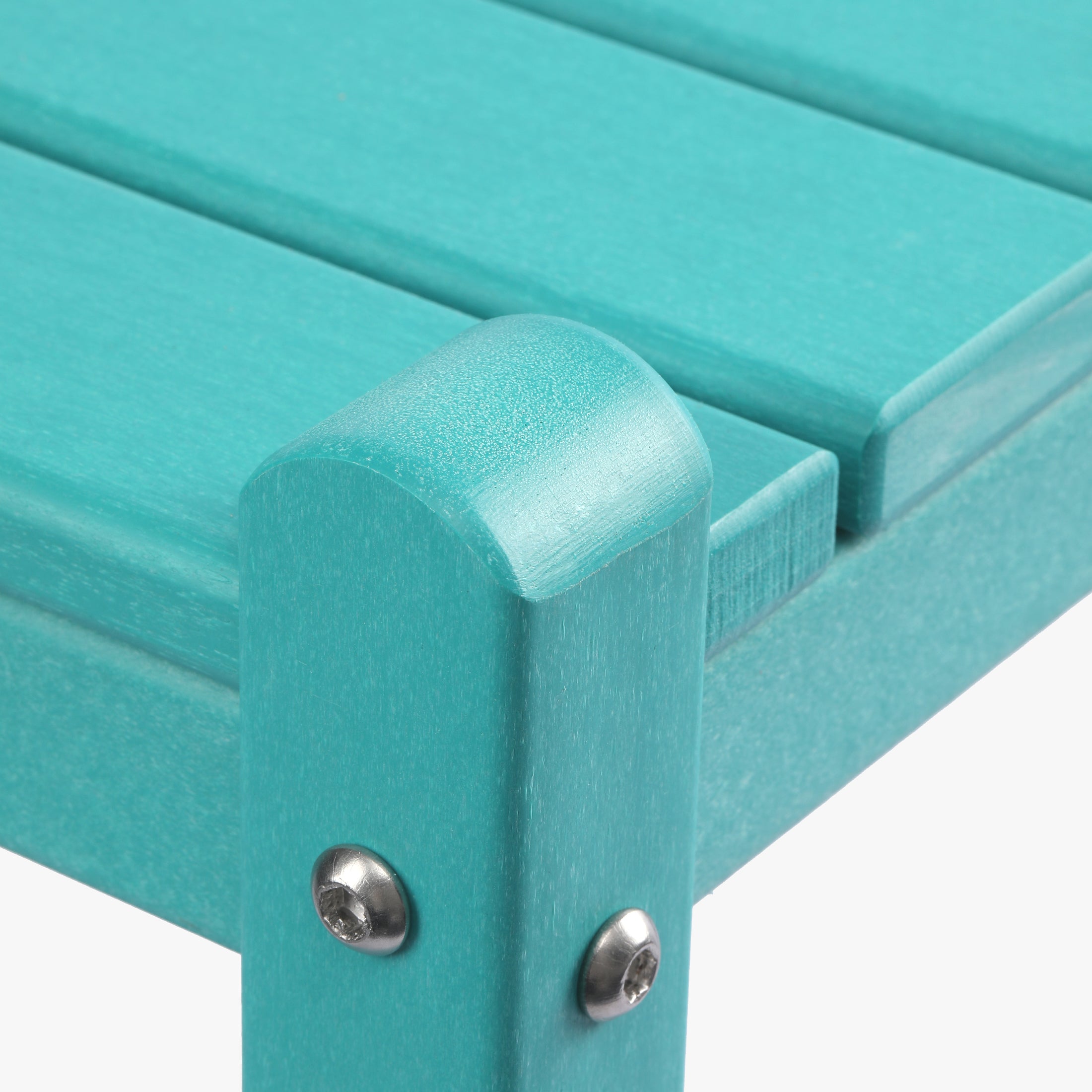 Paradise 36" Outdoor Adirondack HDPE 2-Tier Patio Side Table