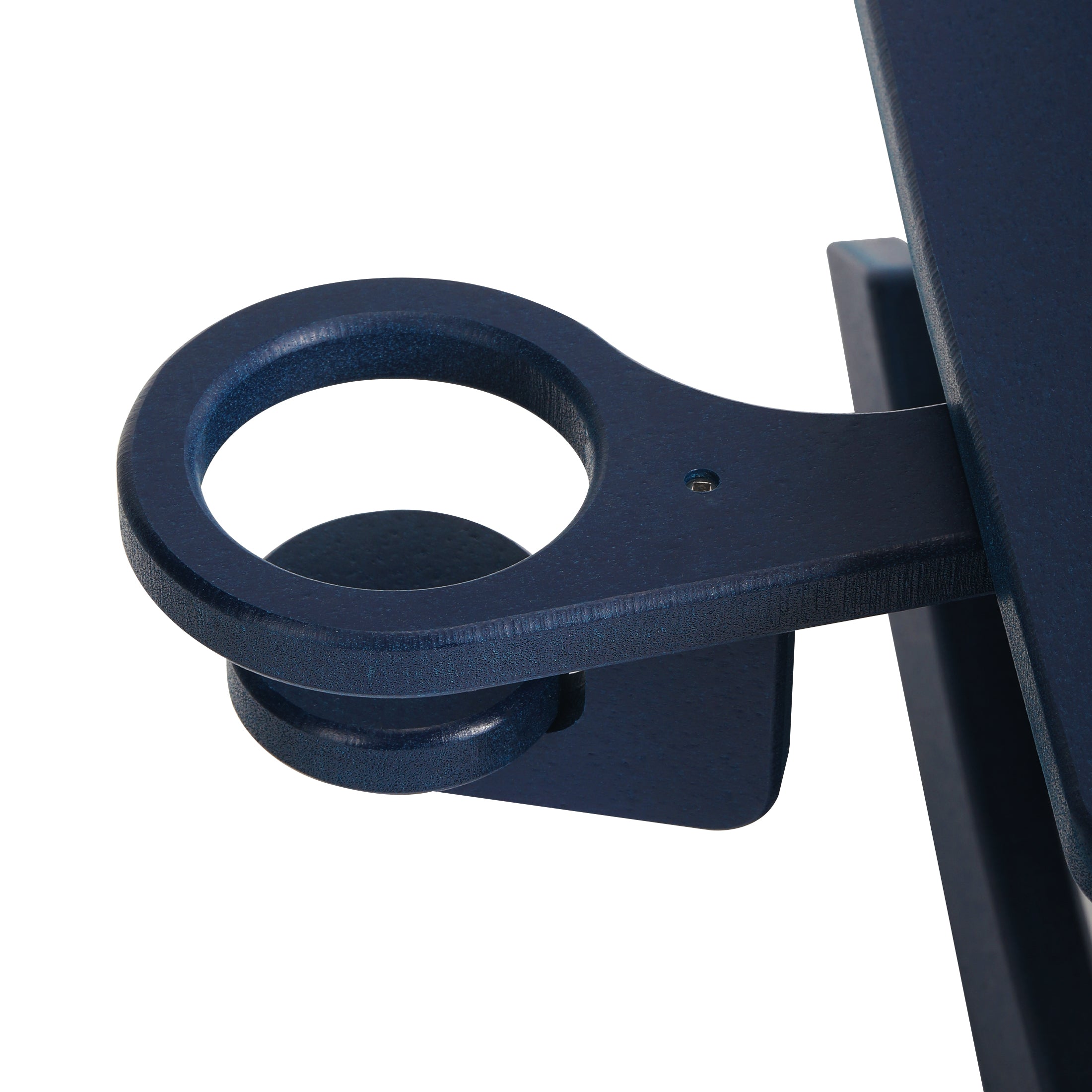 Palms 3-Piece Kids Modern Rocking Chair With Cup Holder and Square Side Table Set