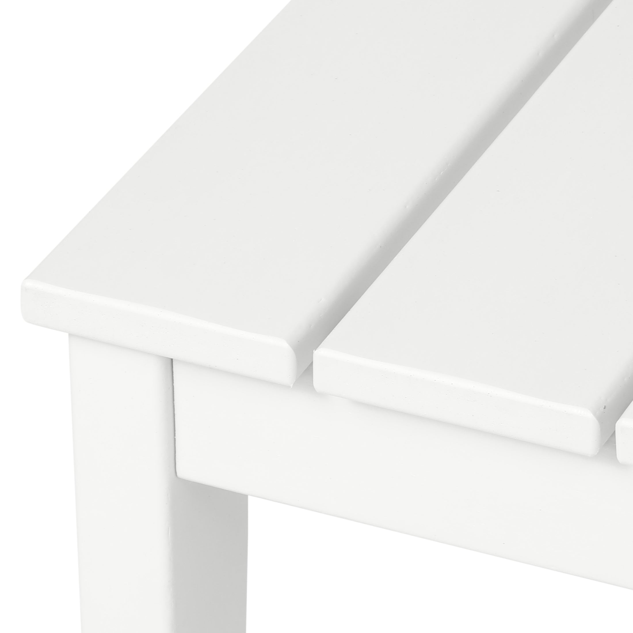 Paradise Low Outdoor HDPE Patio Rectangle Coffee Table