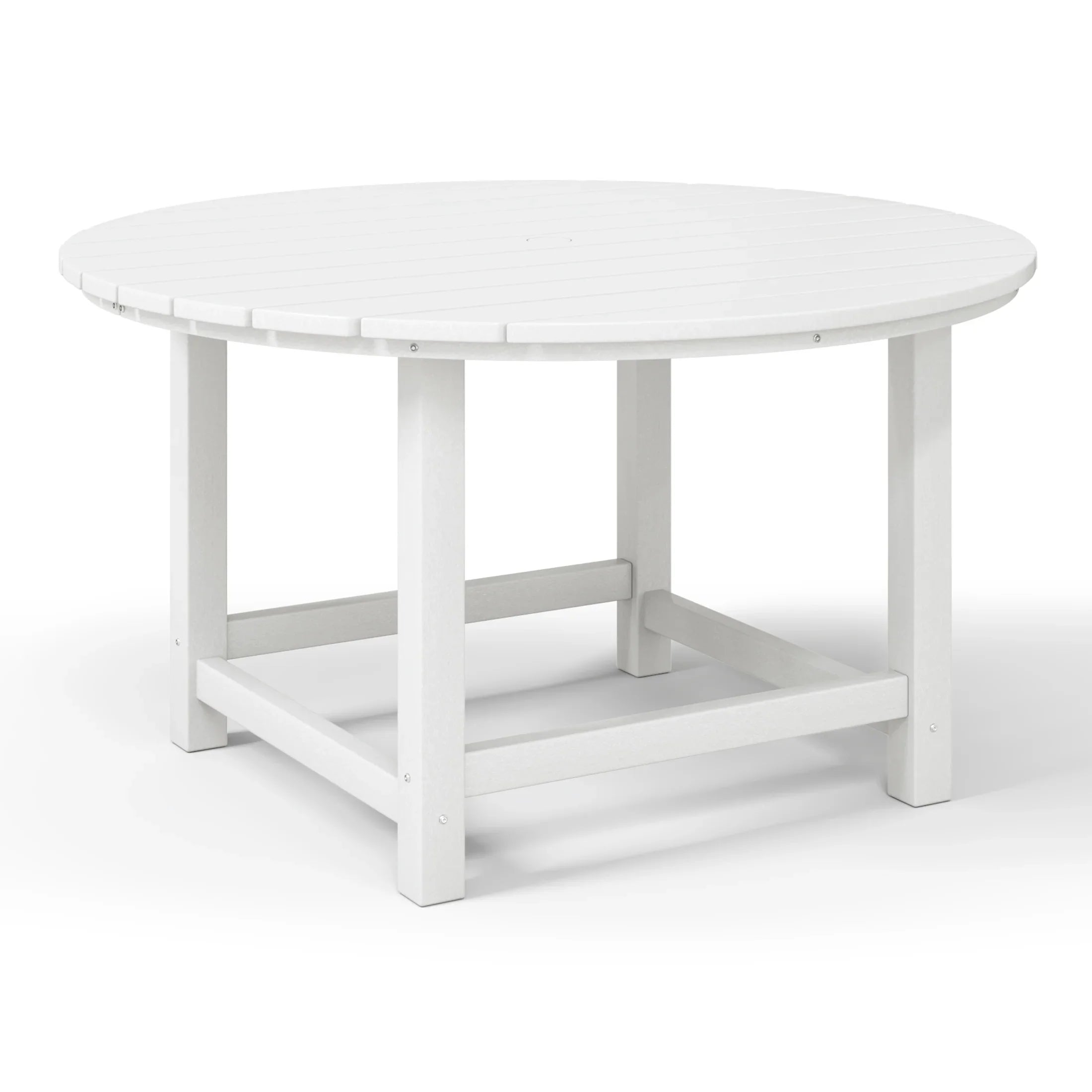 Paradise Kids Outdoor Patio Furniture HDPE 38" Wide Round Dining Table