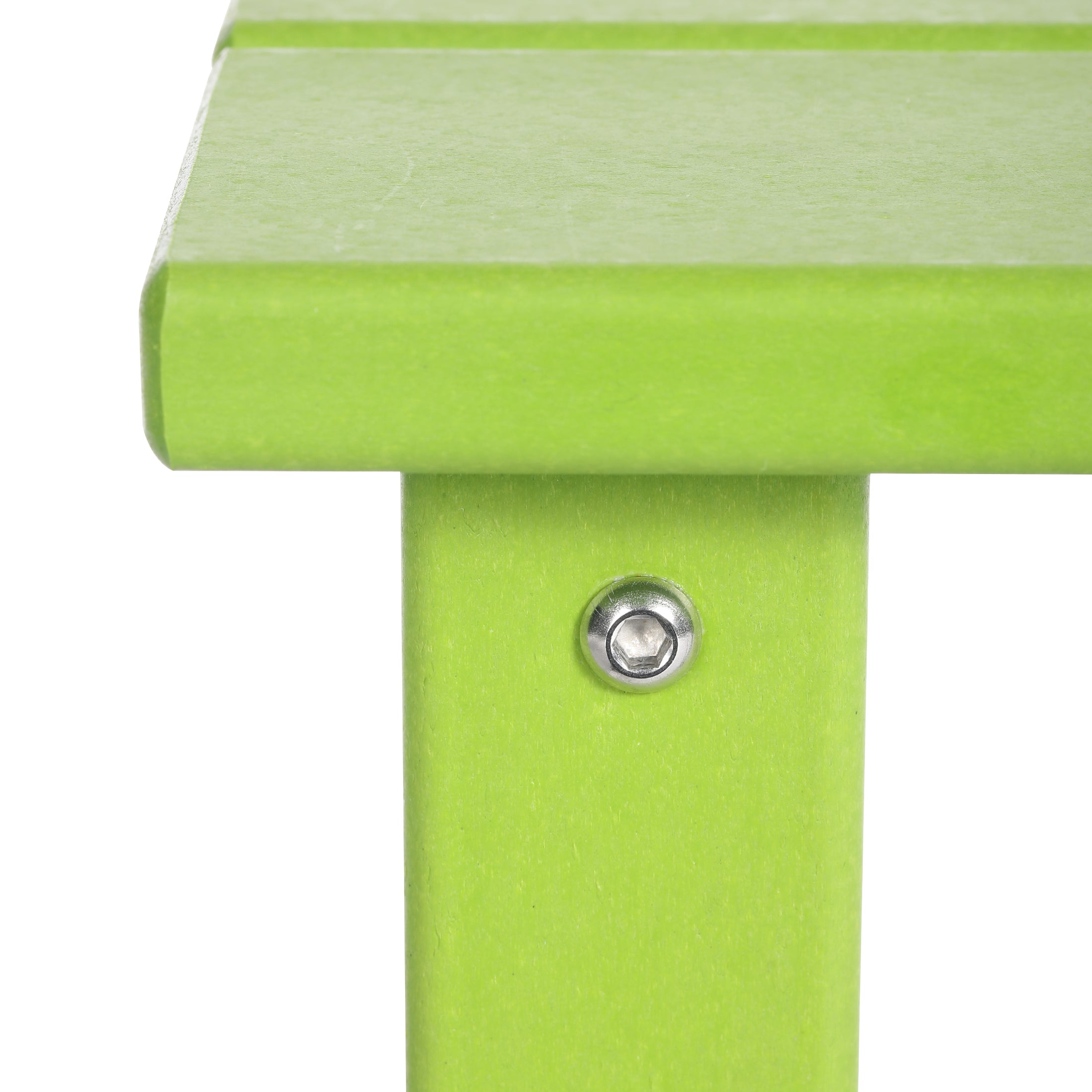 Paradise Kids Outdoor Patio Furniture HDPE Adirondack Square Side Table