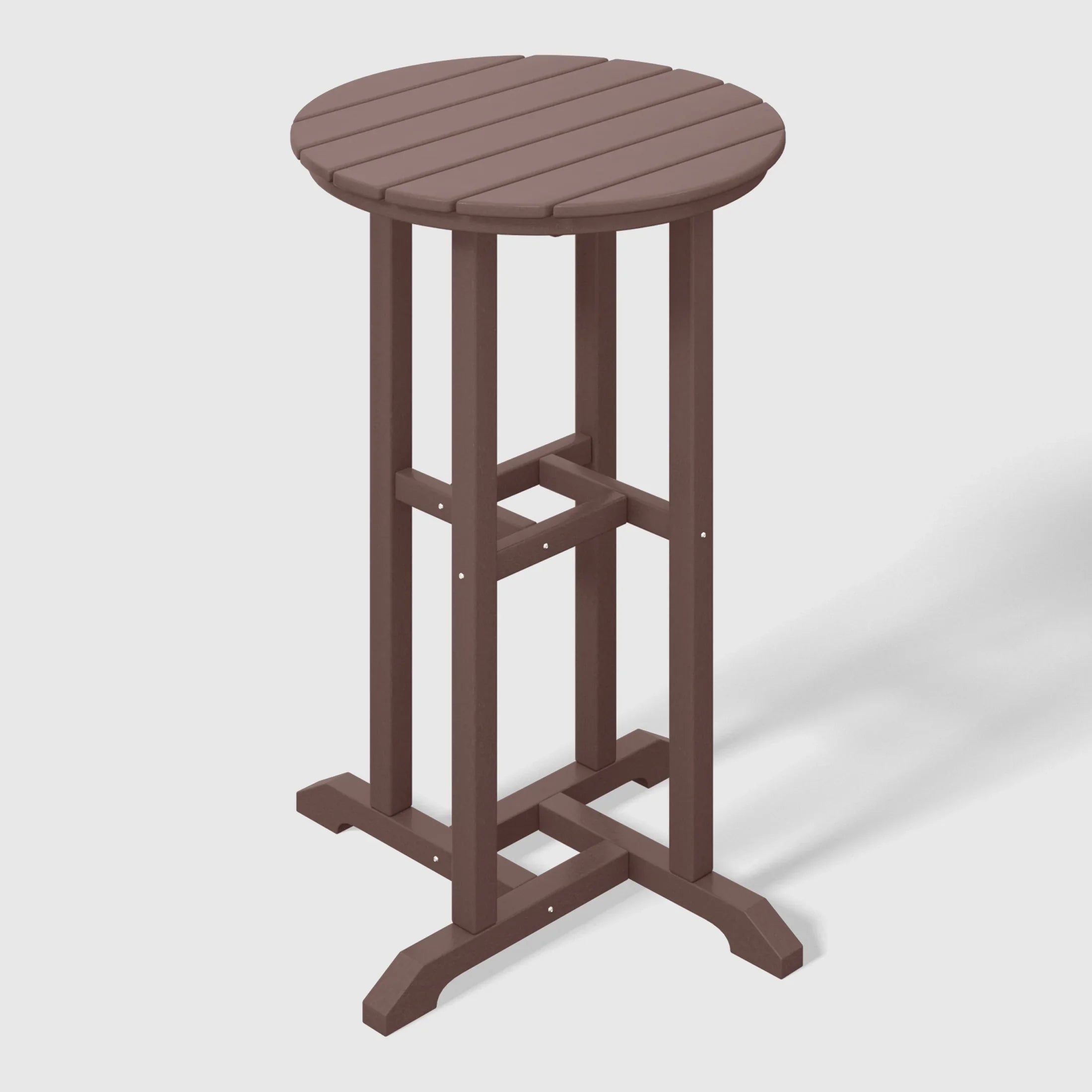 Paradise 37" Counter Height Round Outdoor Patio Bistro Bar Table