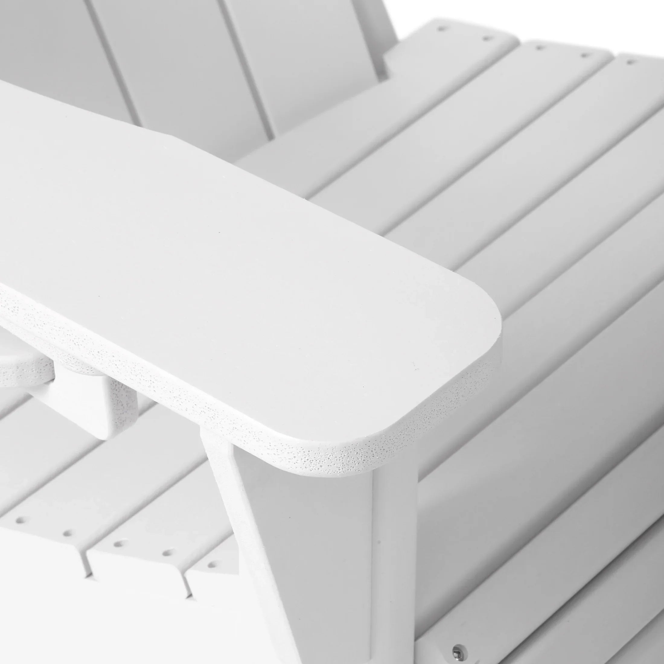 Lakeview 4-Piece Adirondack Chairs with Cup Holders and Table Set