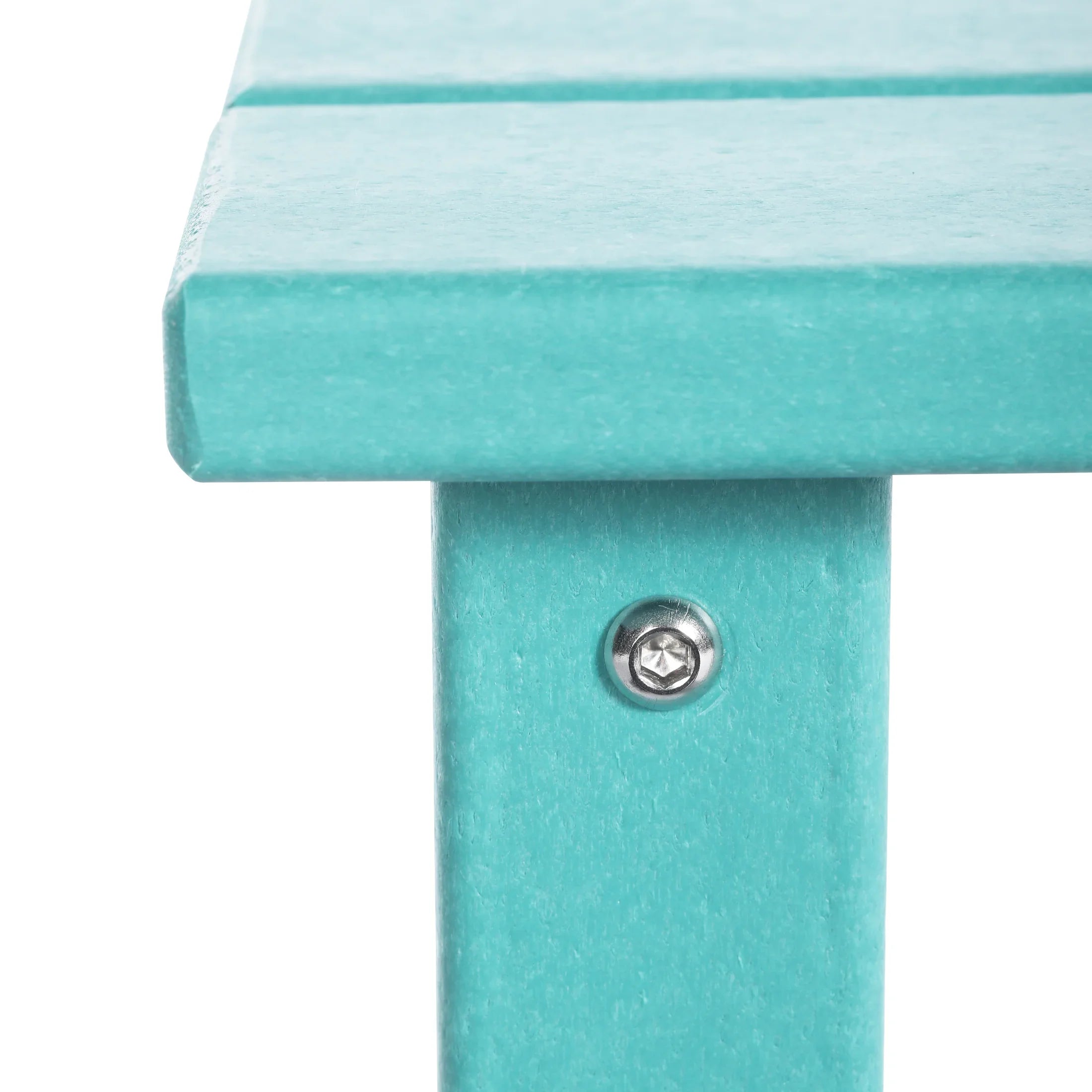 Paradise Kids Outdoor Patio Furniture HDPE Adirondack Square Side Table