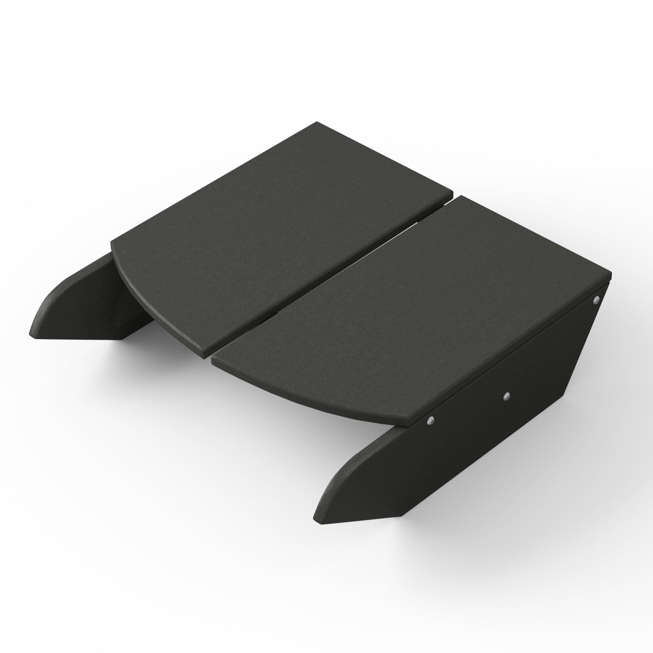 Seaview Modern HDPE Plastic Folding Patio Adirondack Ottoman