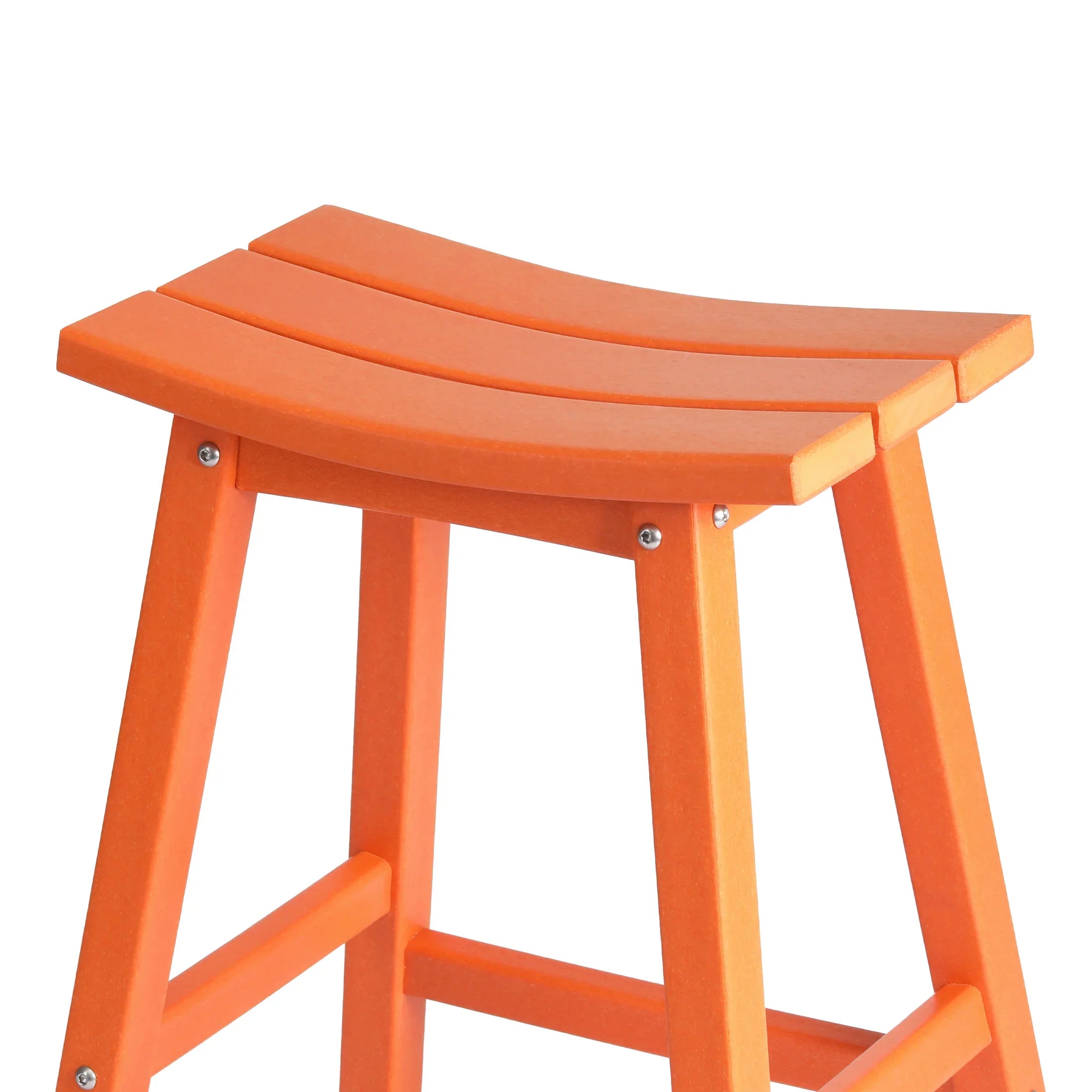 Paradise 24" height Outdoor / Patio Saddle bar stool