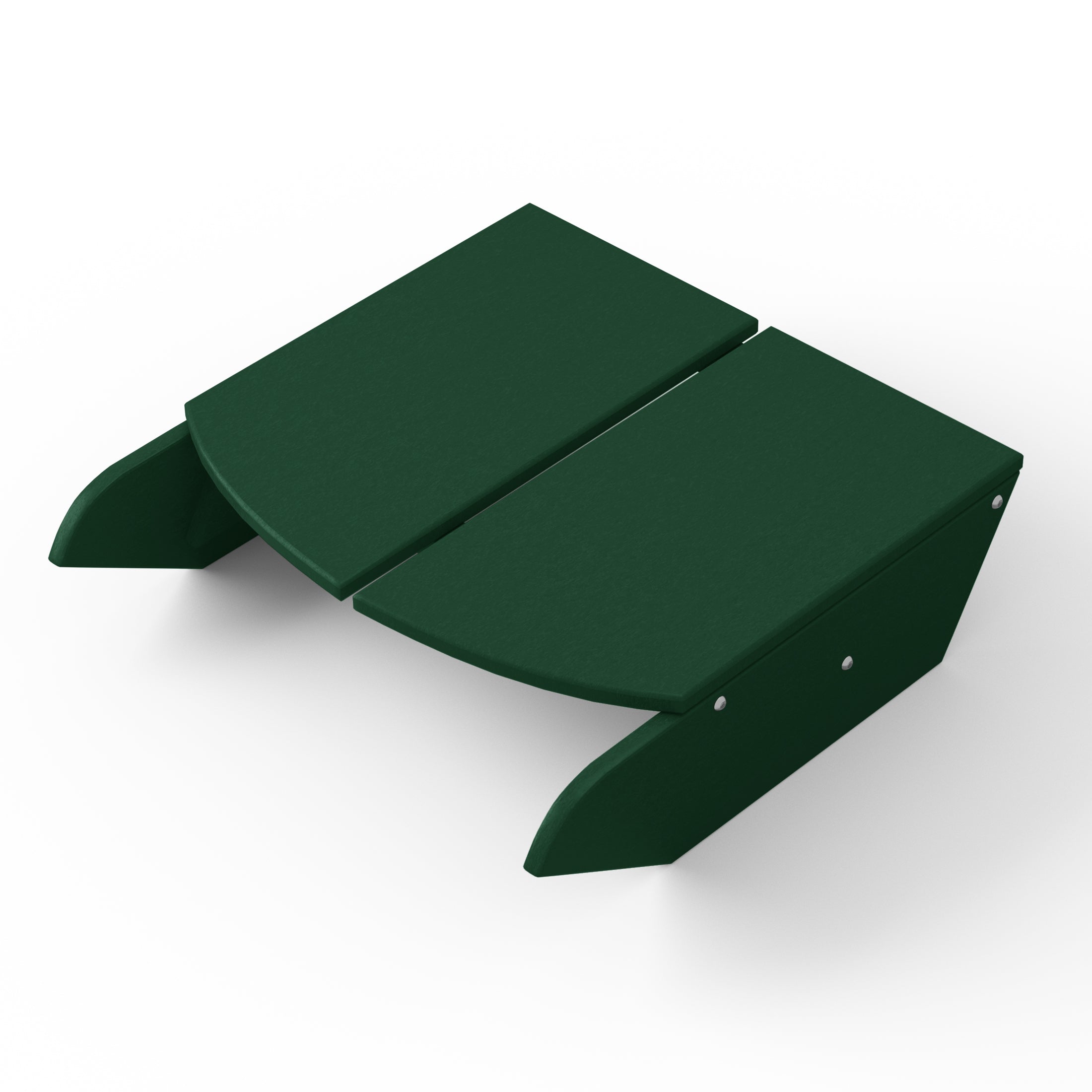 Seaview Modern HDPE Plastic Folding Patio Adirondack Ottoman