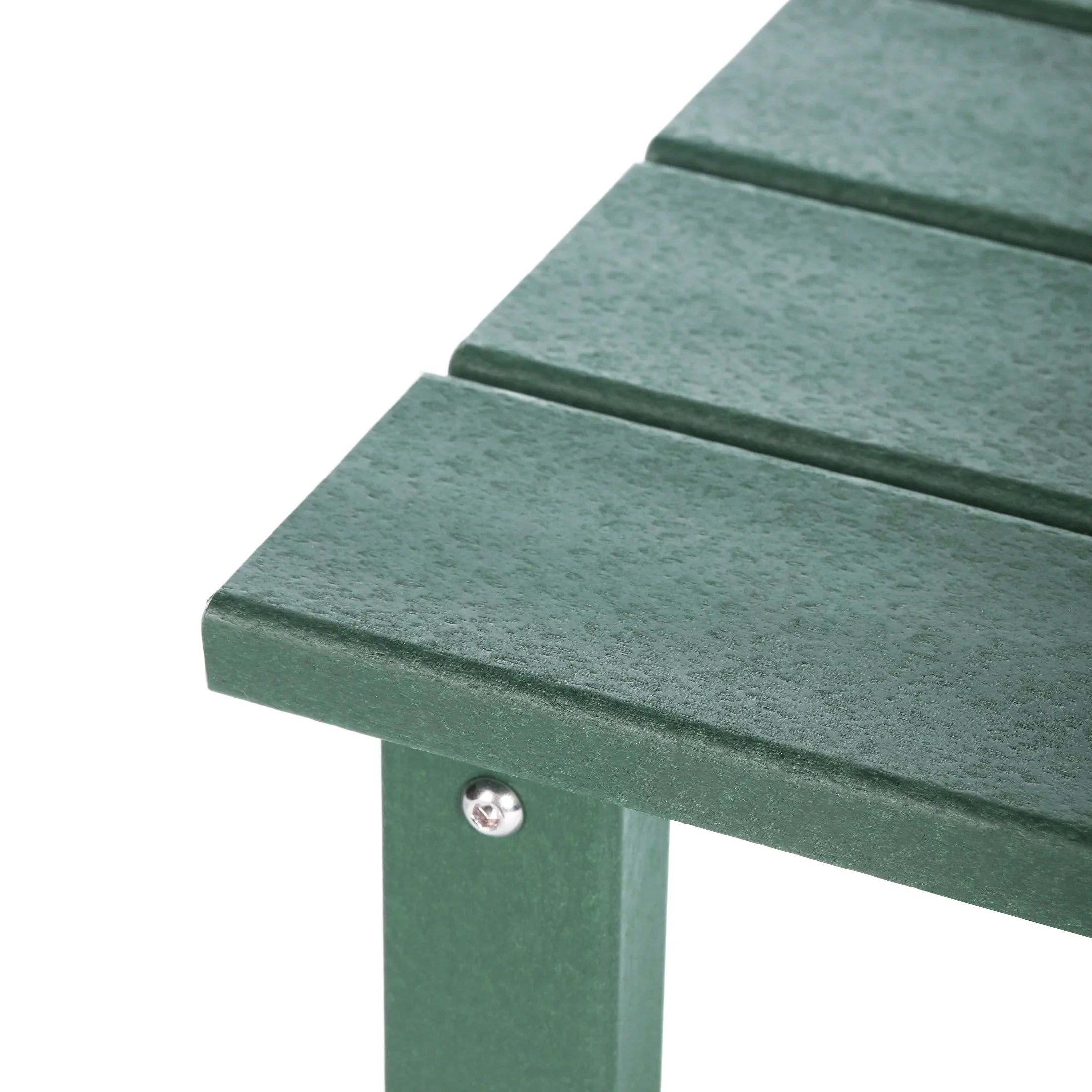 Paradise Kids Outdoor Patio Furniture HDPE Adirondack Square Side Table
