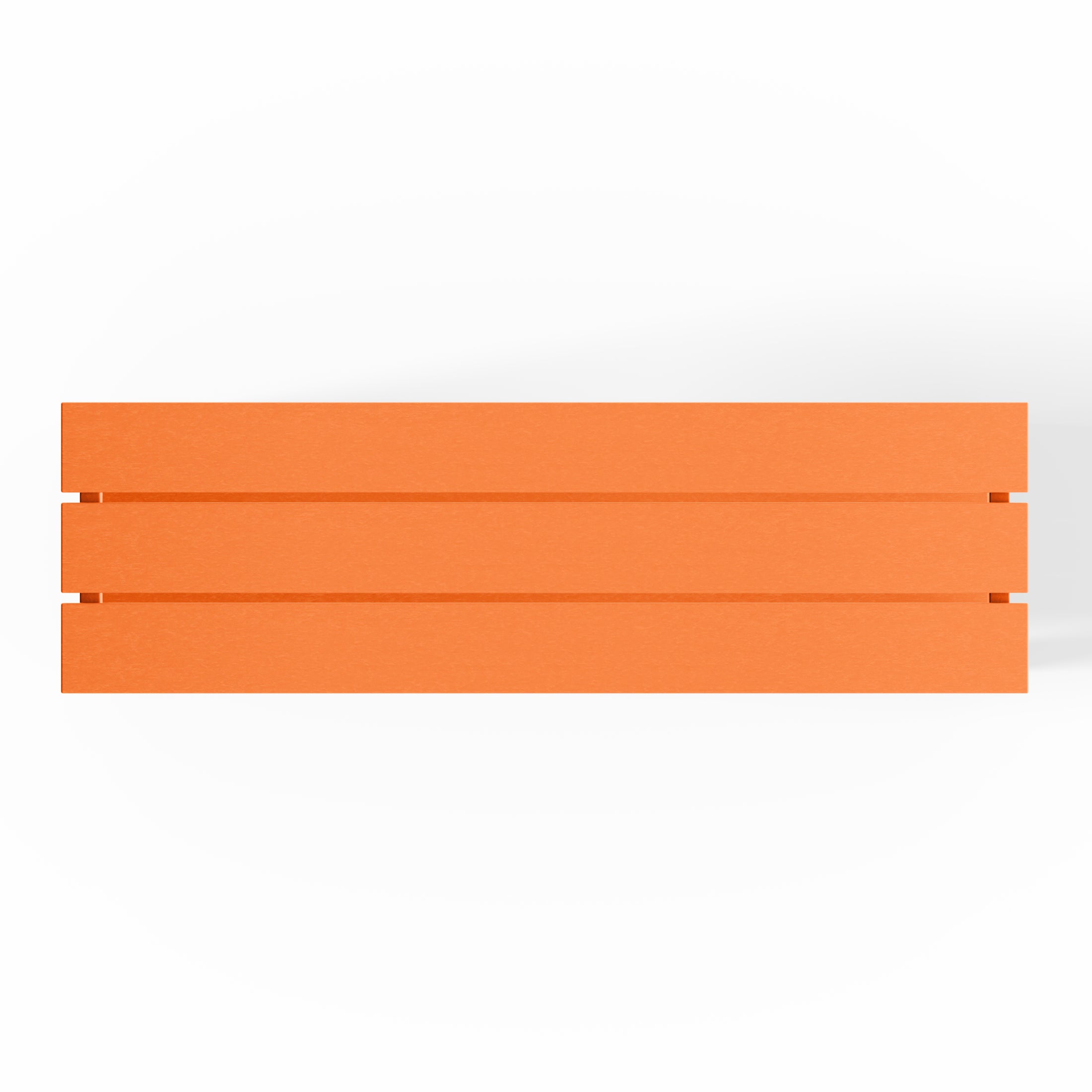 Paradise 55" Outdoor Patio HDPE Adirondack 2-Tier Shelf Console Table