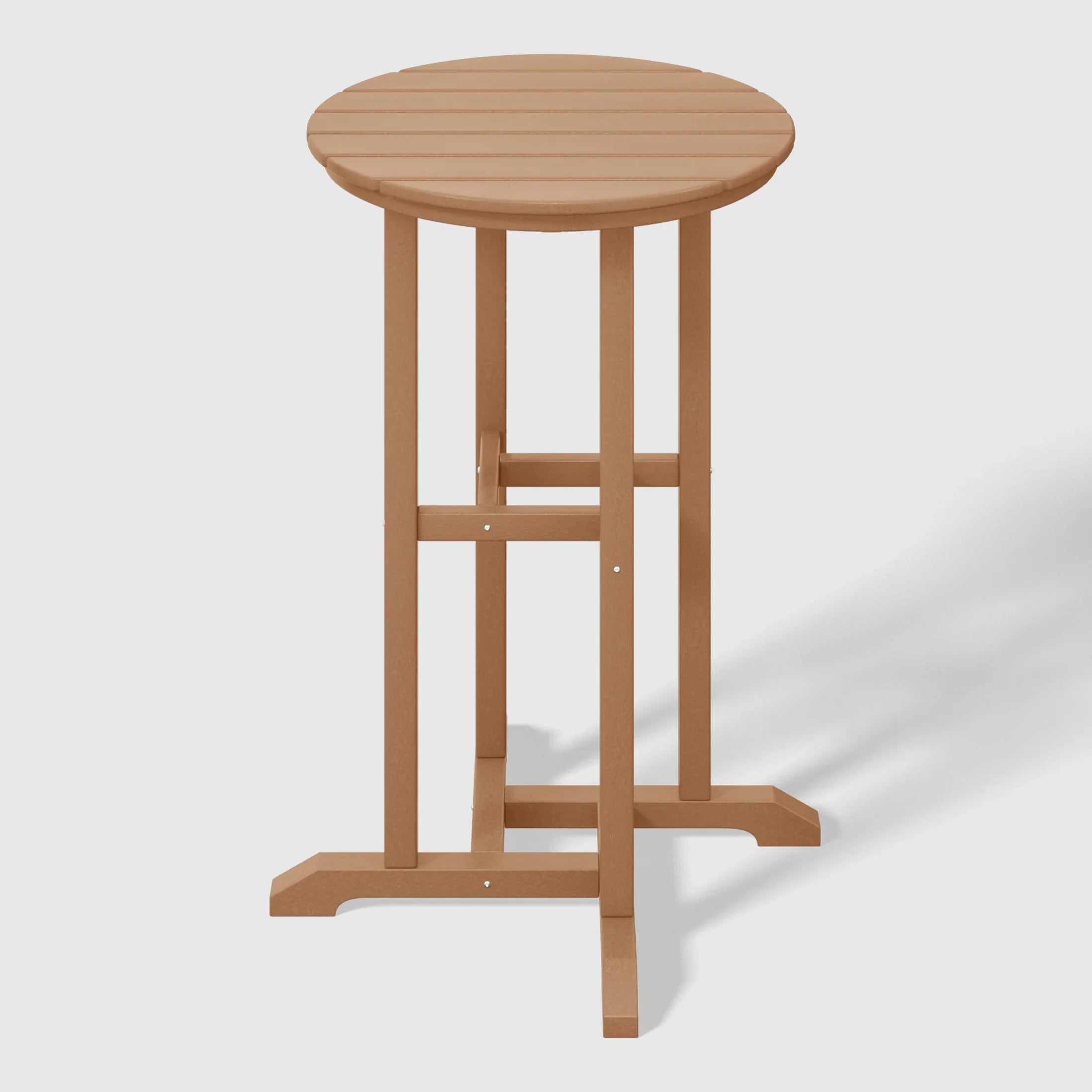 Paradise 37" Counter Height Round Outdoor Patio Bistro Bar Table