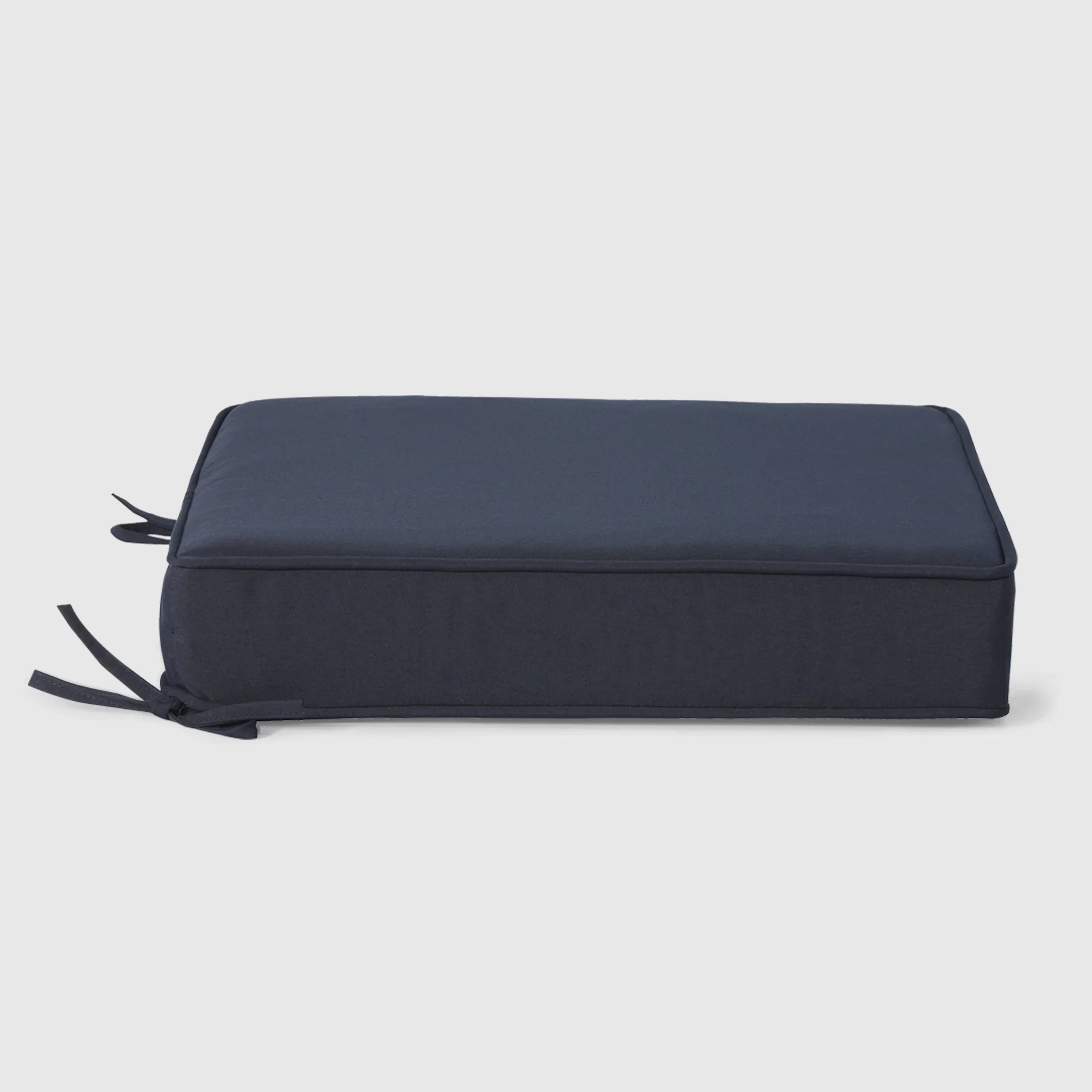 Harmony Outdoor Patio Furniture Seat Chair Square Cushions with Piping. Set of 2, 20" x 19"